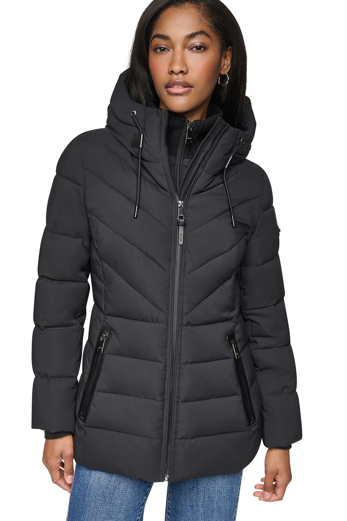 SHORT PUFFER WITH BIB View 1 | Weekend Event 40% off Select Styles SHORT PUFFER WITH BIB View 1 | Weekend Event 40% off Select Styles