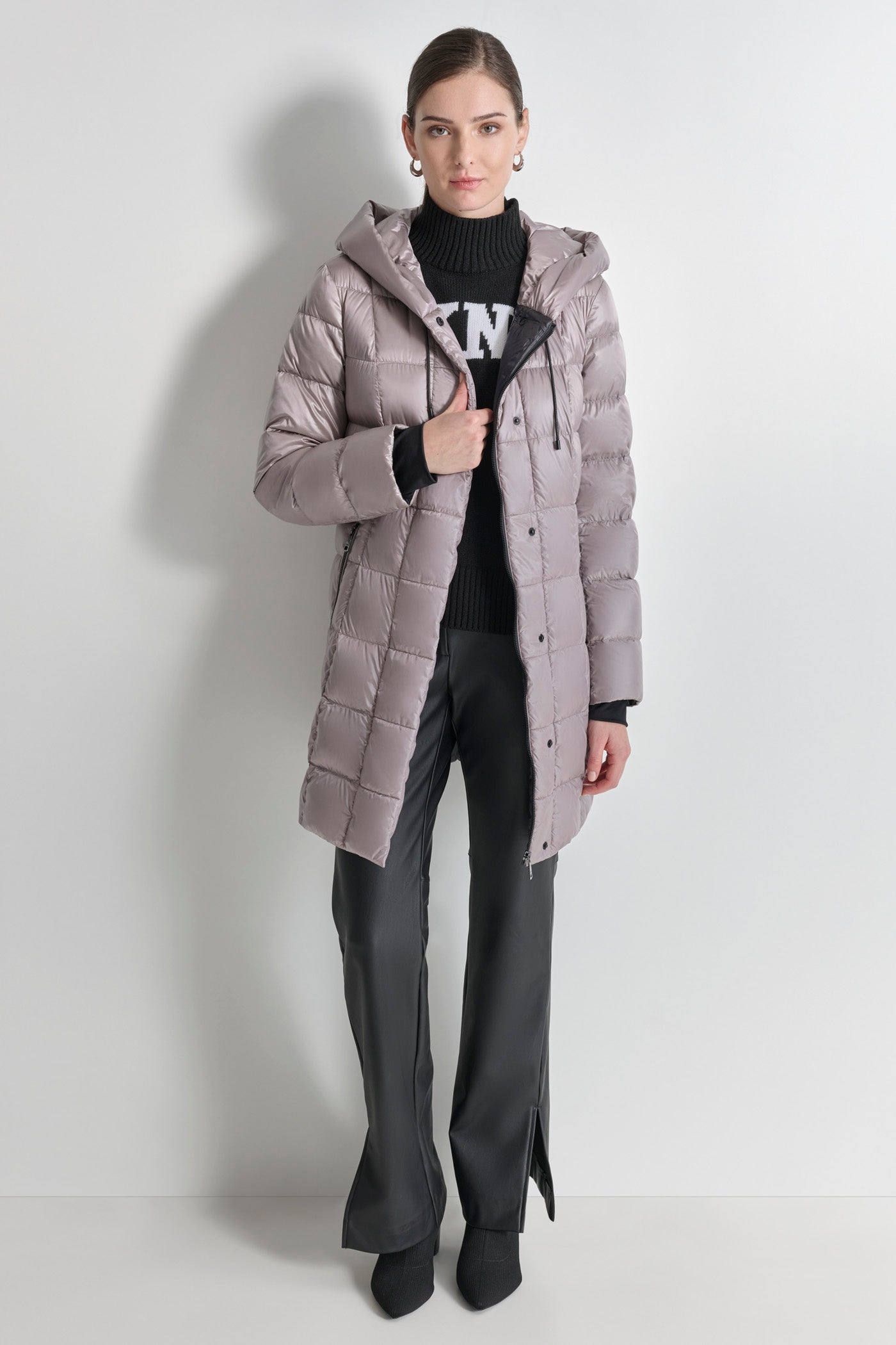 DOWN FILLED LONG PUFFER View 2 | Women's Clearance DOWN FILLED LONG PUFFER View 2 | Women's Clearance