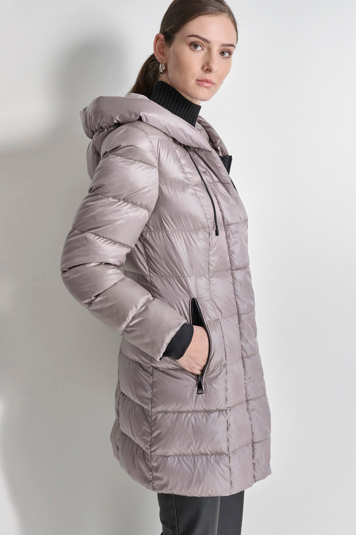 DOWN FILLED LONG PUFFER VIEW 4 | Women's Clearance DOWN FILLED LONG PUFFER VIEW 4 | Women's Clearance