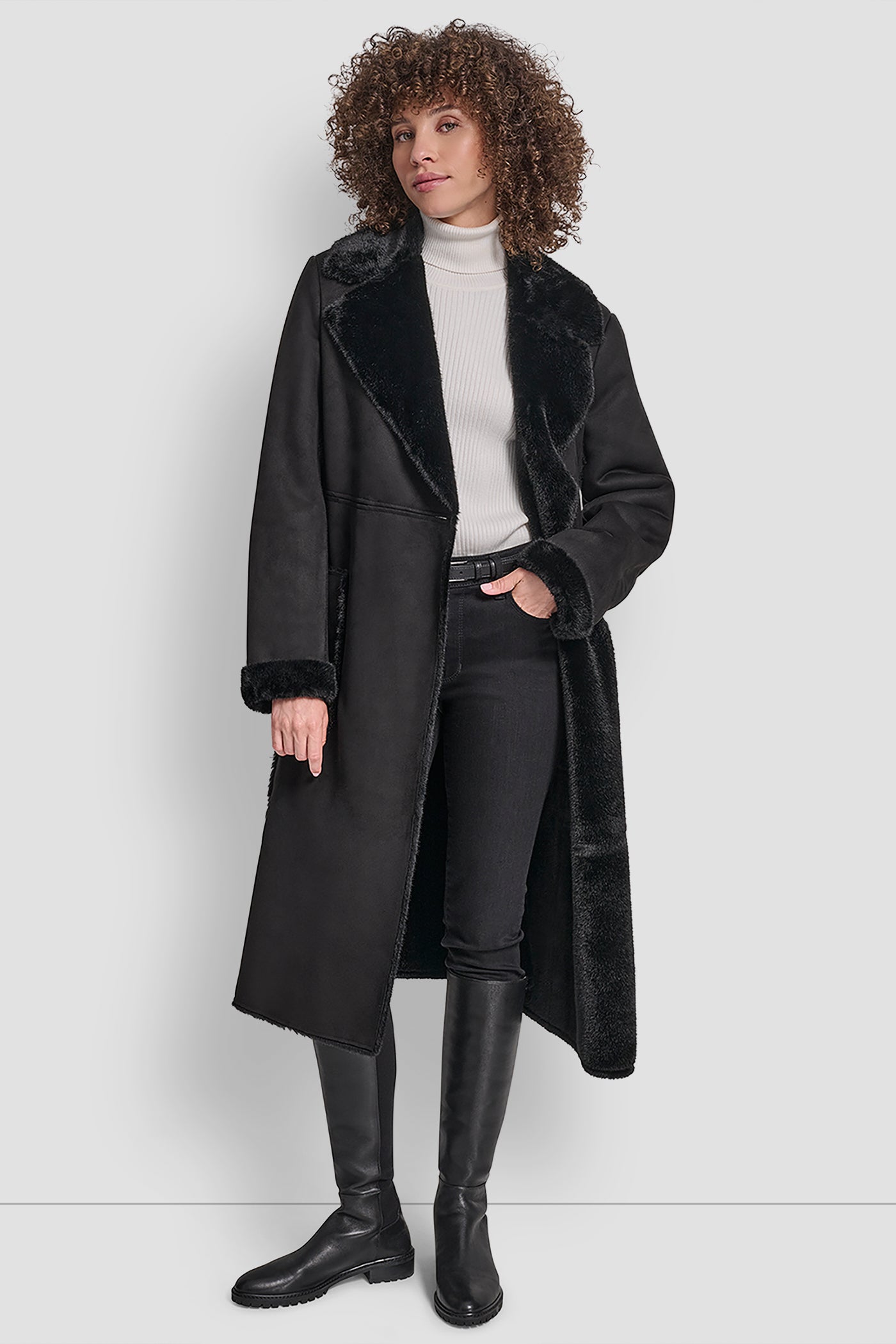 BELTED FAUX SHERLING View 2 | Women's Clearance BELTED FAUX SHERLING View 2 | Women's Clearance