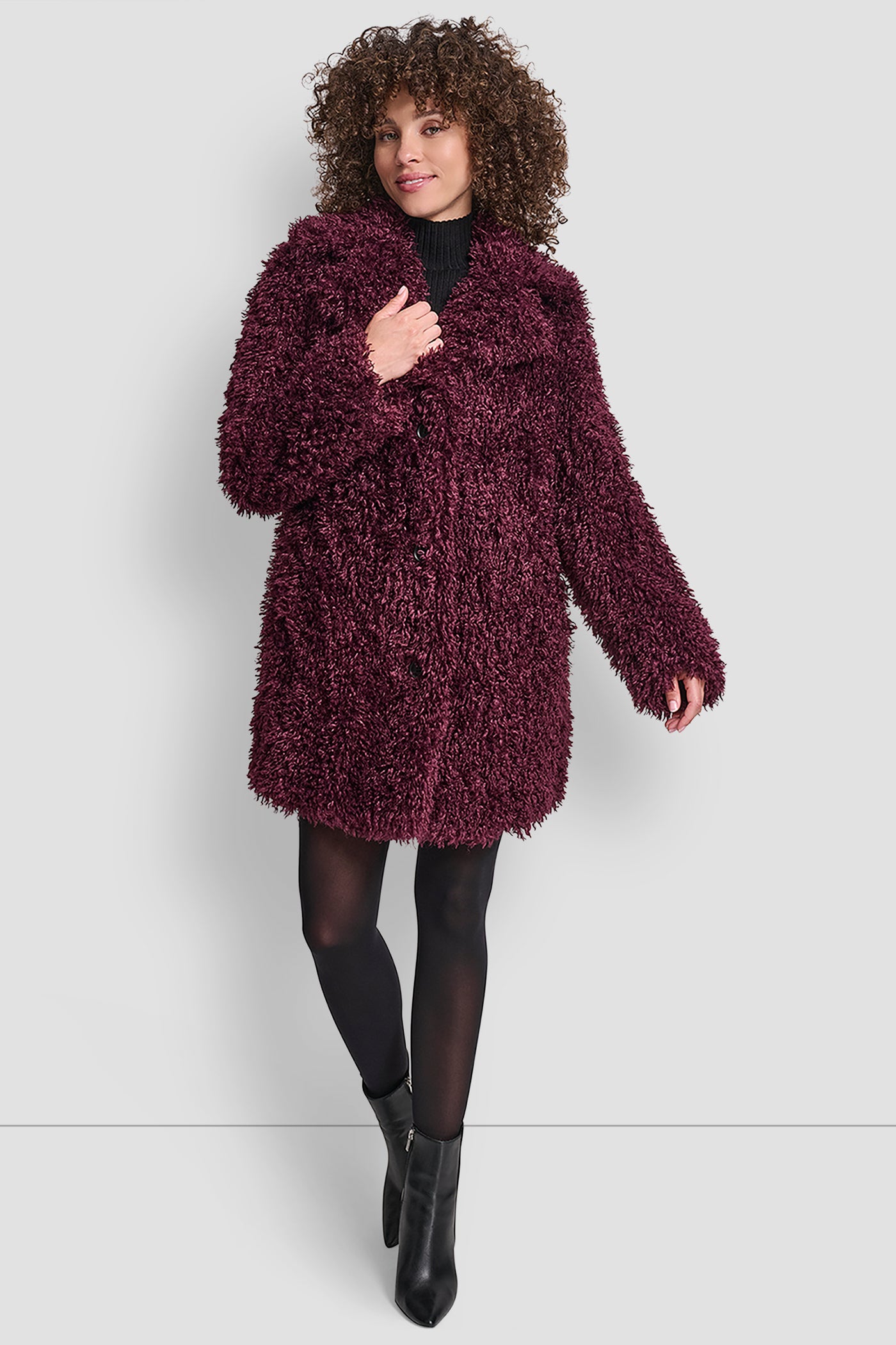 FAUX TEDDY FUR JACKET View 2 | Gifts For Her FAUX TEDDY FUR JACKET View 2 | Gifts For Her