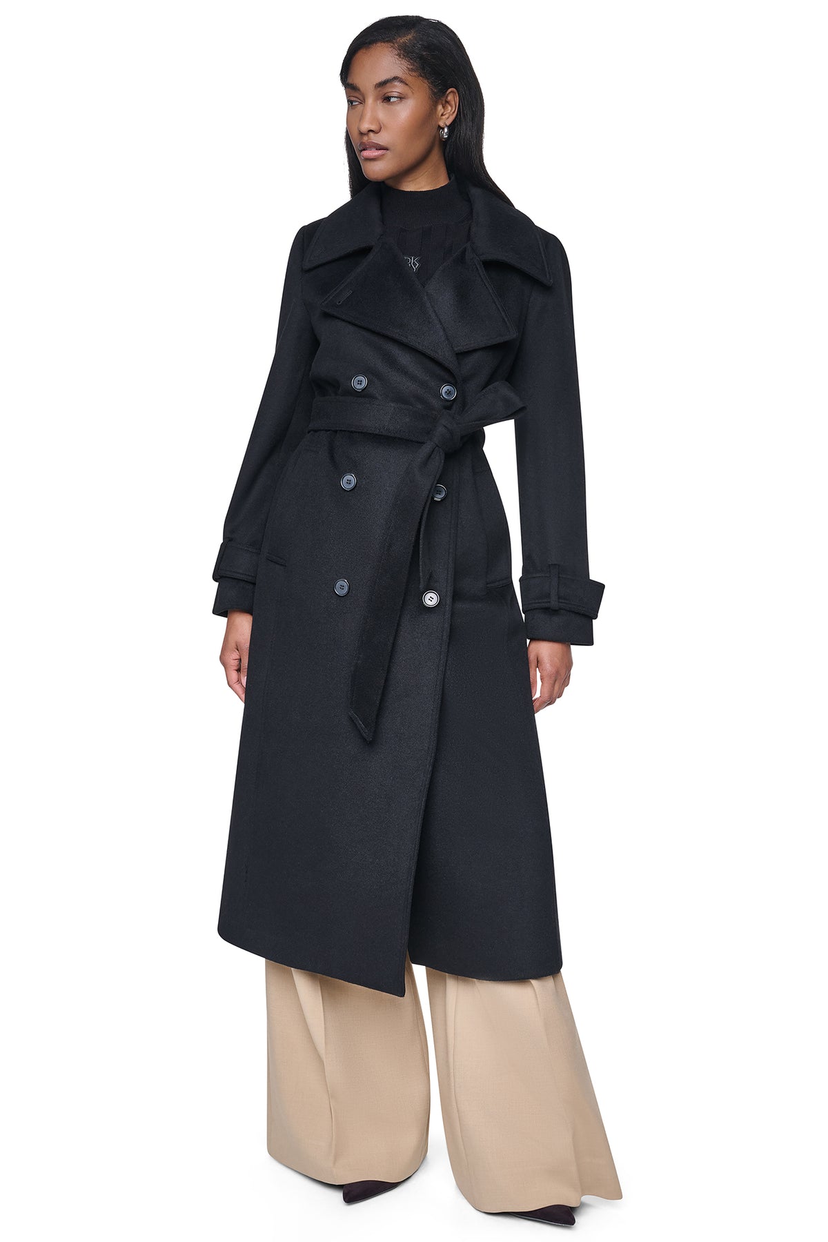 DOUBLE BREASTED WOOL-BLEND COAT View 1 | All Products DOUBLE BREASTED WOOL-BLEND COAT View 1 | All Products
