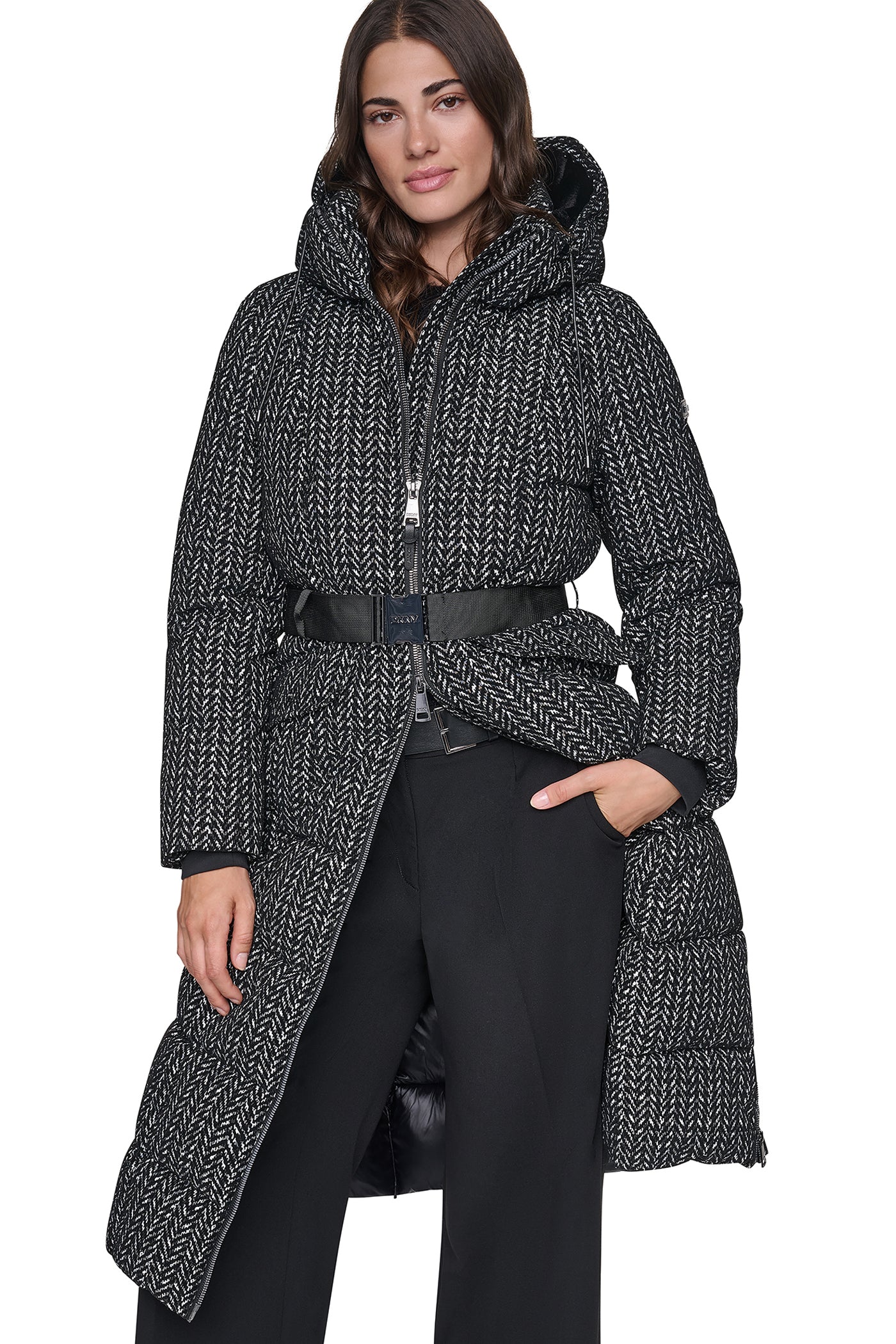 MAXI PUFFER WITH BELT View 2 | New Arrivals MAXI PUFFER WITH BELT View 2 | New Arrivals