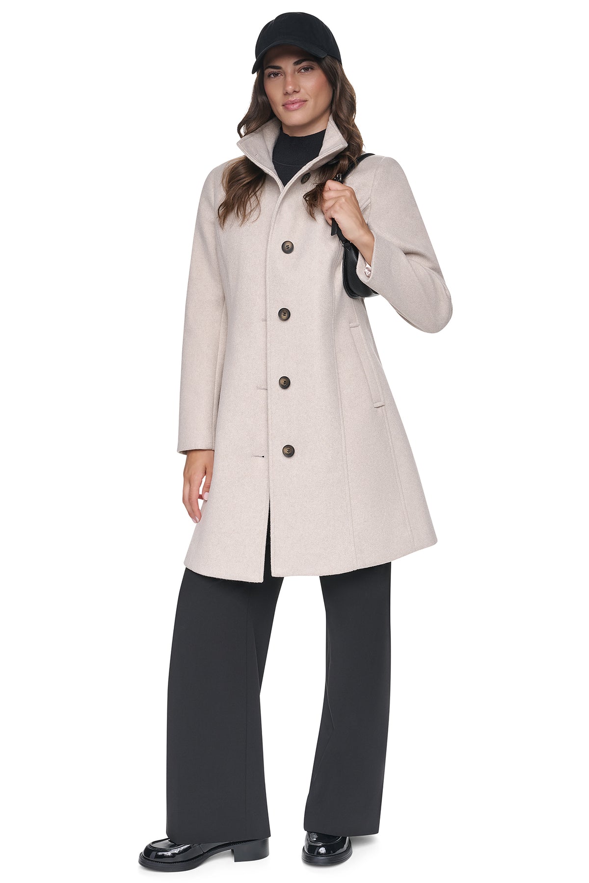 CLASSIC STAND COLLAR TAILORED WALKER View 1 | Fall Collection CLASSIC STAND COLLAR TAILORED WALKER View 1 | Fall Collection