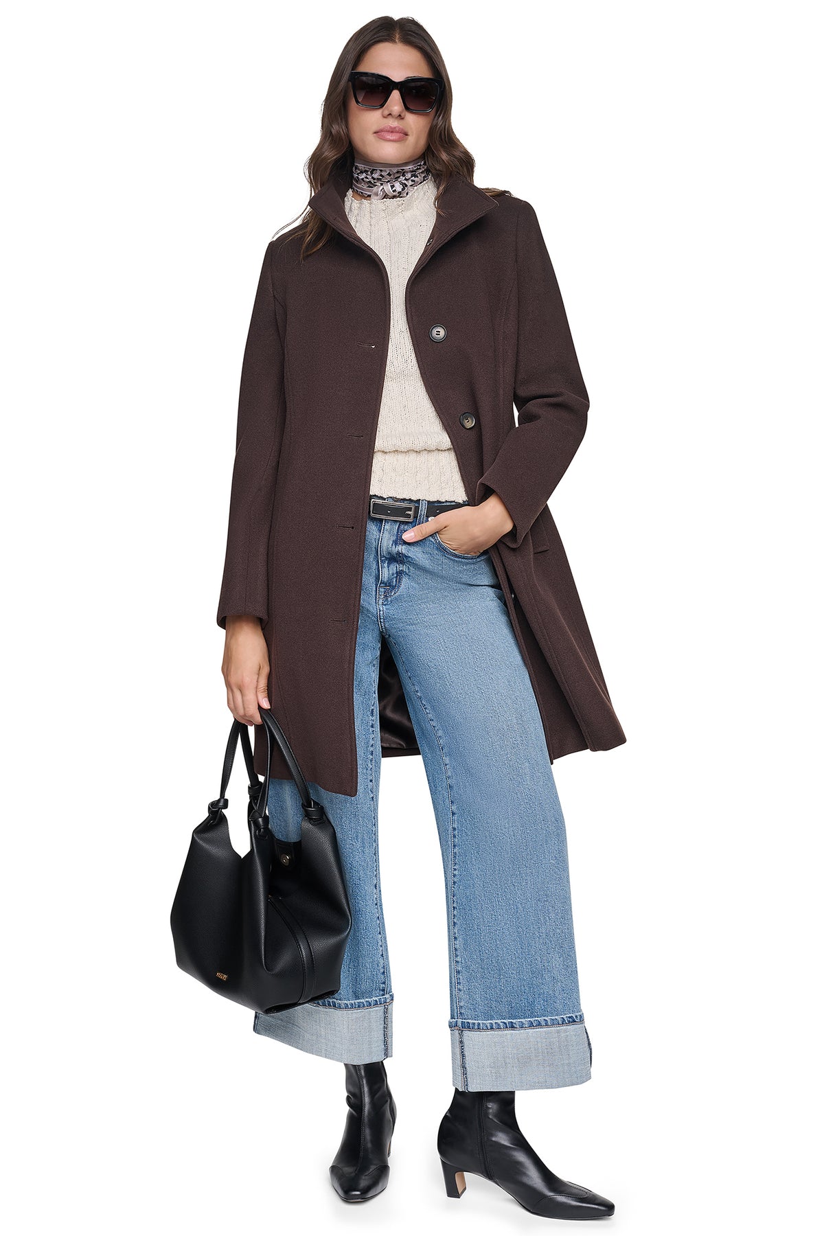 CLASSIC STAND COLLAR TAILORED WALKER View 1 | Fall Collection CLASSIC STAND COLLAR TAILORED WALKER View 1 | Fall Collection