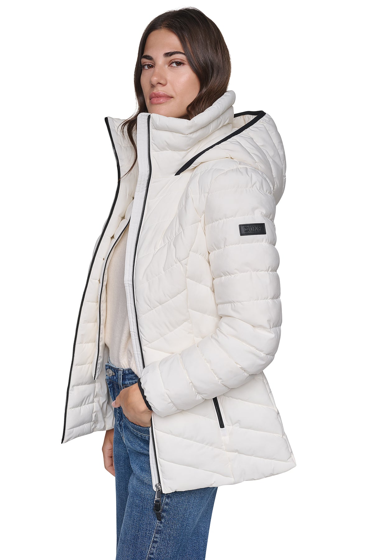LIGHT WEIGHT PUFFER WITH BIB View 2 | Fall Collection LIGHT WEIGHT PUFFER WITH BIB View 2 | Fall Collection