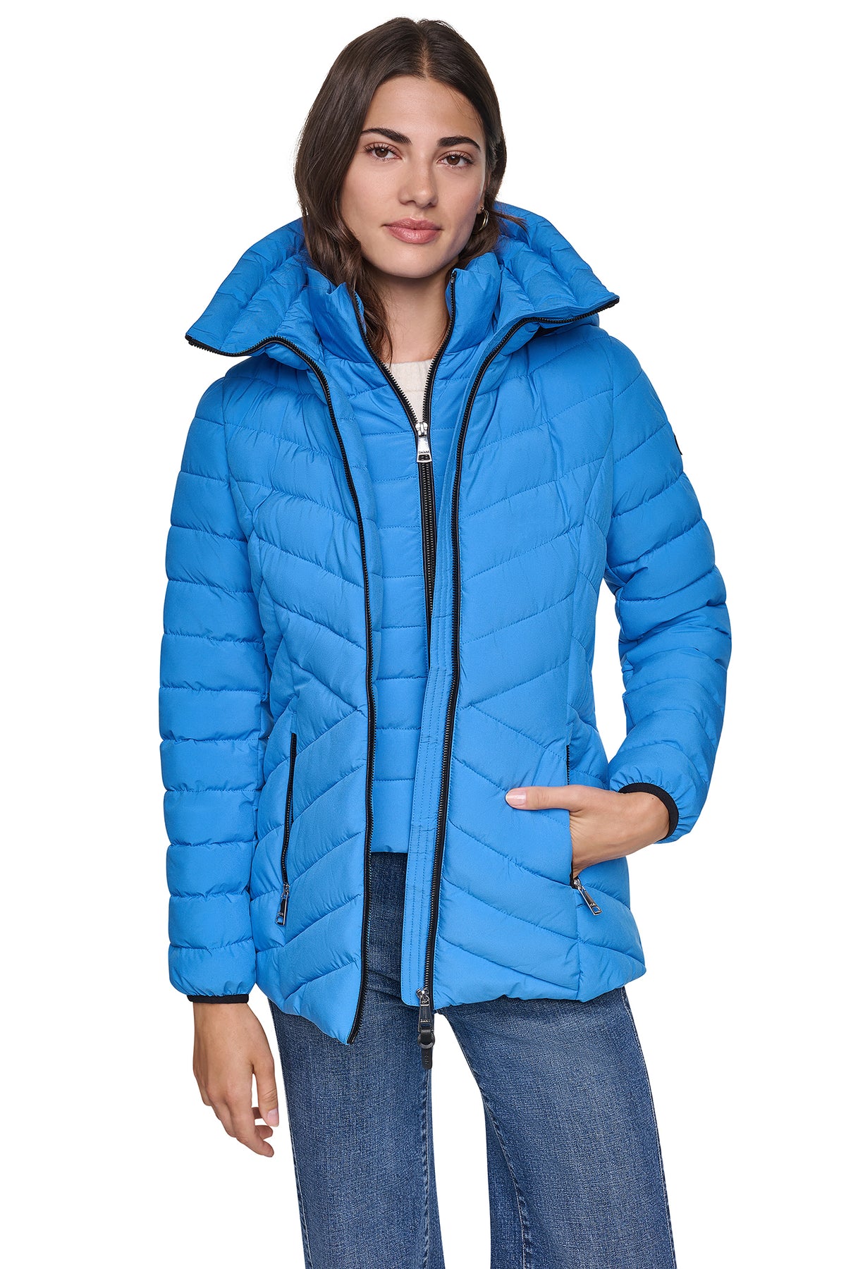 LIGHT WEIGHT PUFFER WITH BIB View 1 | Fall Collection LIGHT WEIGHT PUFFER WITH BIB View 1 | Fall Collection