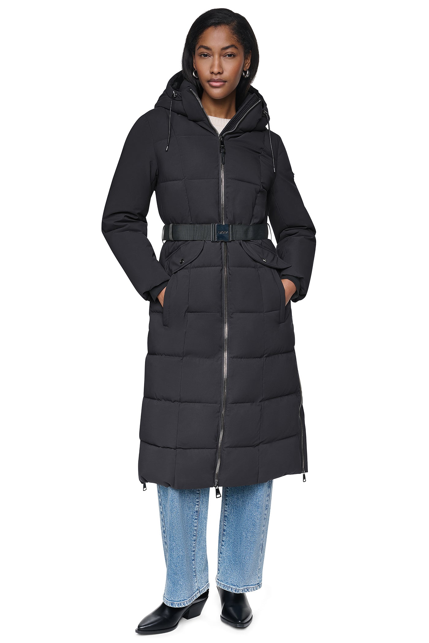 MAXI PUFFER WITH BELT View 1 | New Arrivals MAXI PUFFER WITH BELT View 1 | New Arrivals