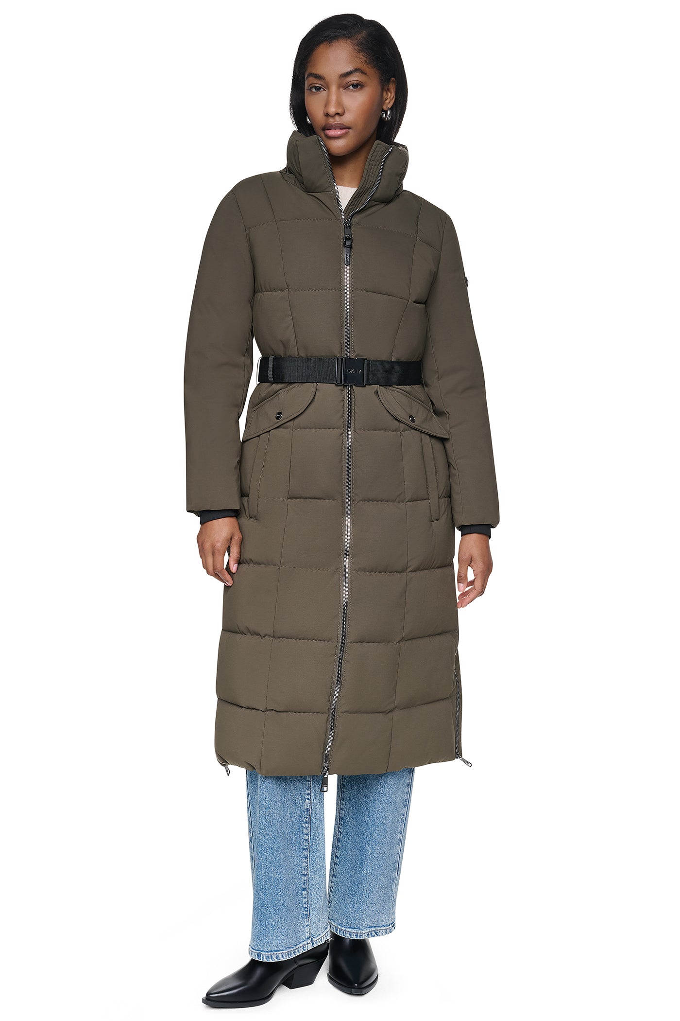 MAXI PUFFER WITH BELT View 1 | New Arrivals MAXI PUFFER WITH BELT View 1 | New Arrivals