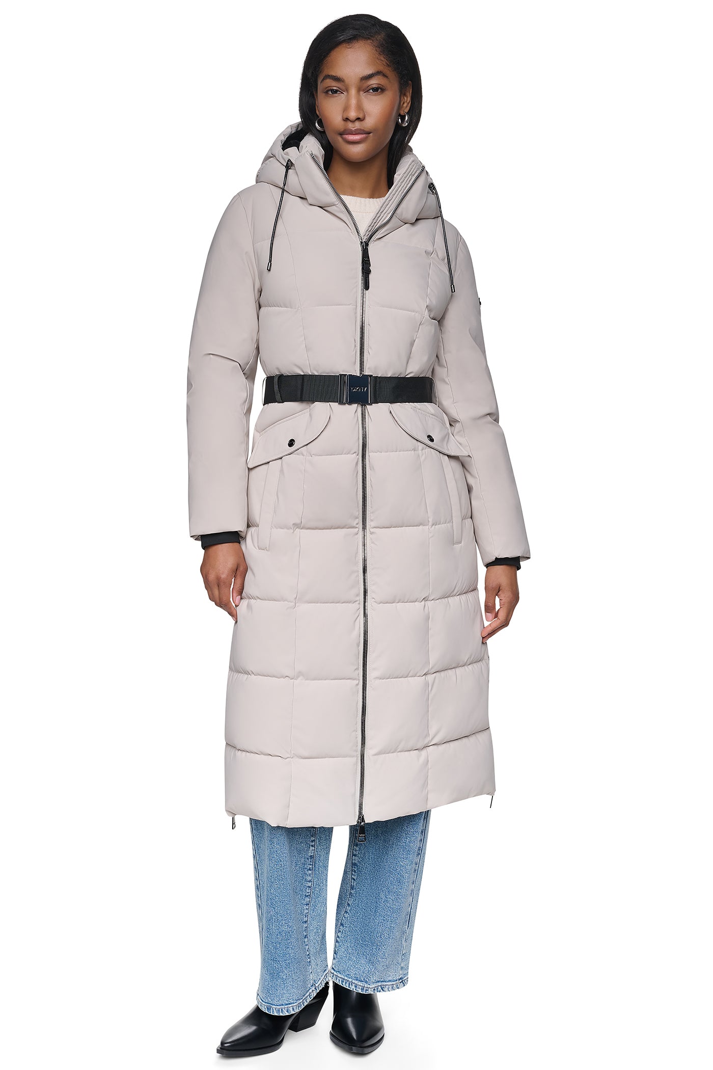 MAXI PUFFER WITH BELT View 1 | New Arrivals MAXI PUFFER WITH BELT View 1 | New Arrivals