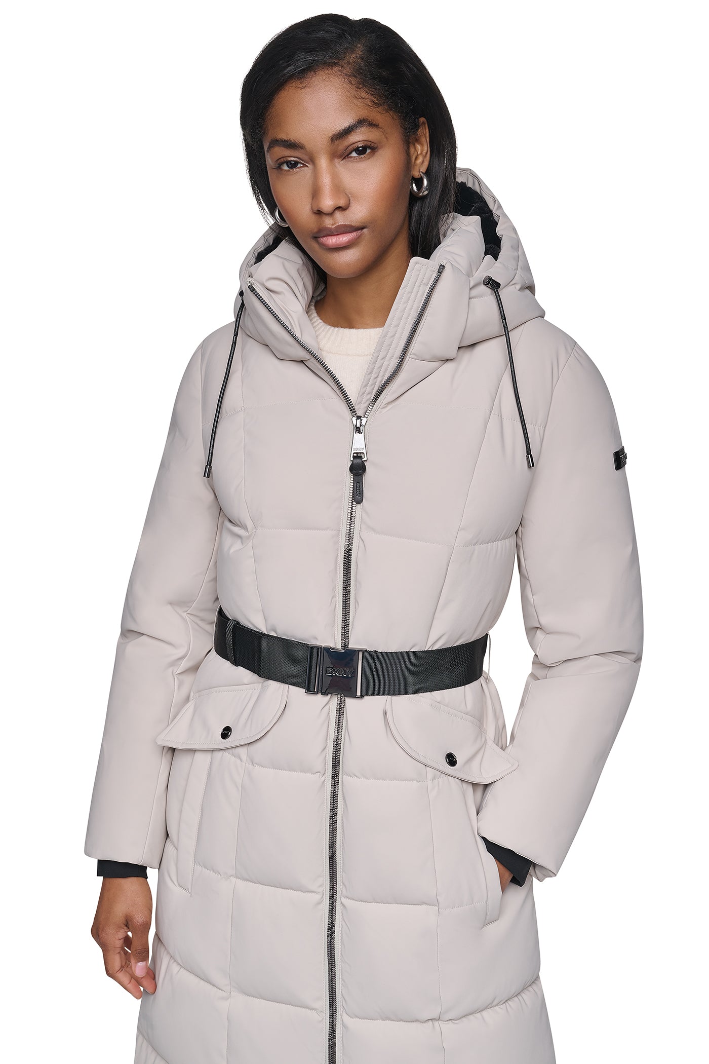 MAXI PUFFER WITH BELT View 2 | New Arrivals MAXI PUFFER WITH BELT View 2 | New Arrivals