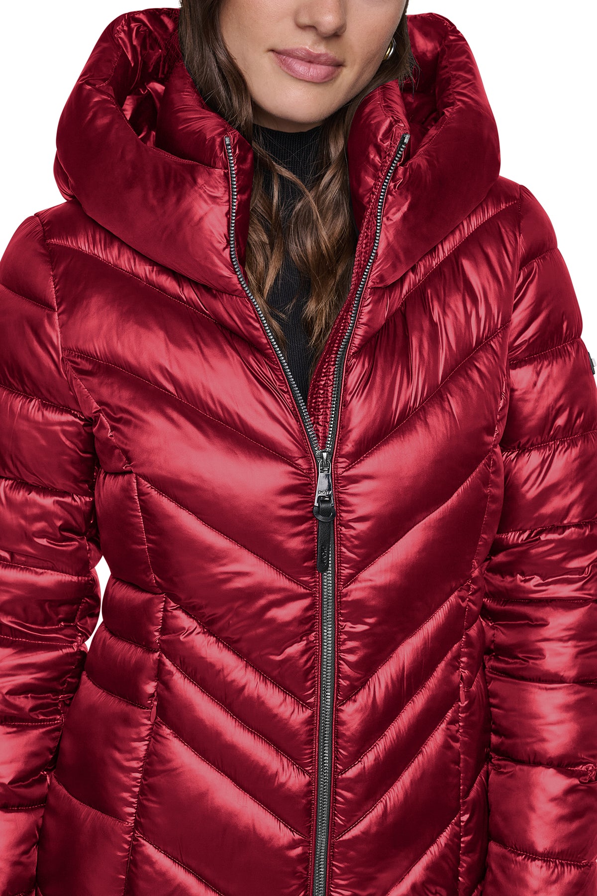 PEARLIZED CHEVRON PUFFER View 2 | Fall Collection PEARLIZED CHEVRON PUFFER View 2 | Fall Collection