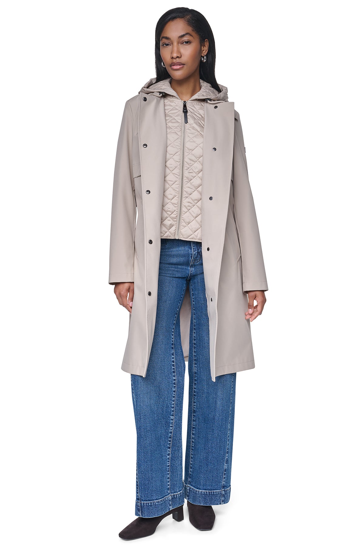 SOFTSHELL TRENCH WITH BIB View 2 | Weekend Event 40% off Select Styles SOFTSHELL TRENCH WITH BIB View 2 | Weekend Event 40% off Select Styles