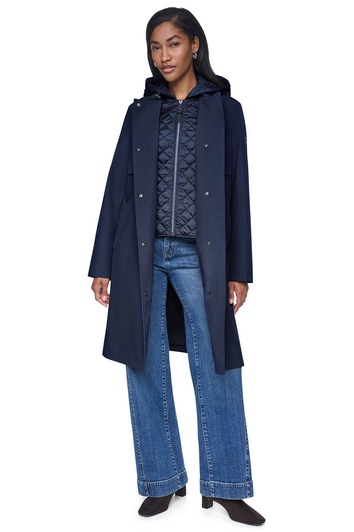SOFTSHELL TRENCH WITH BIB View 2 | Weekend Event 40% off Select Styles SOFTSHELL TRENCH WITH BIB View 2 | Weekend Event 40% off Select Styles