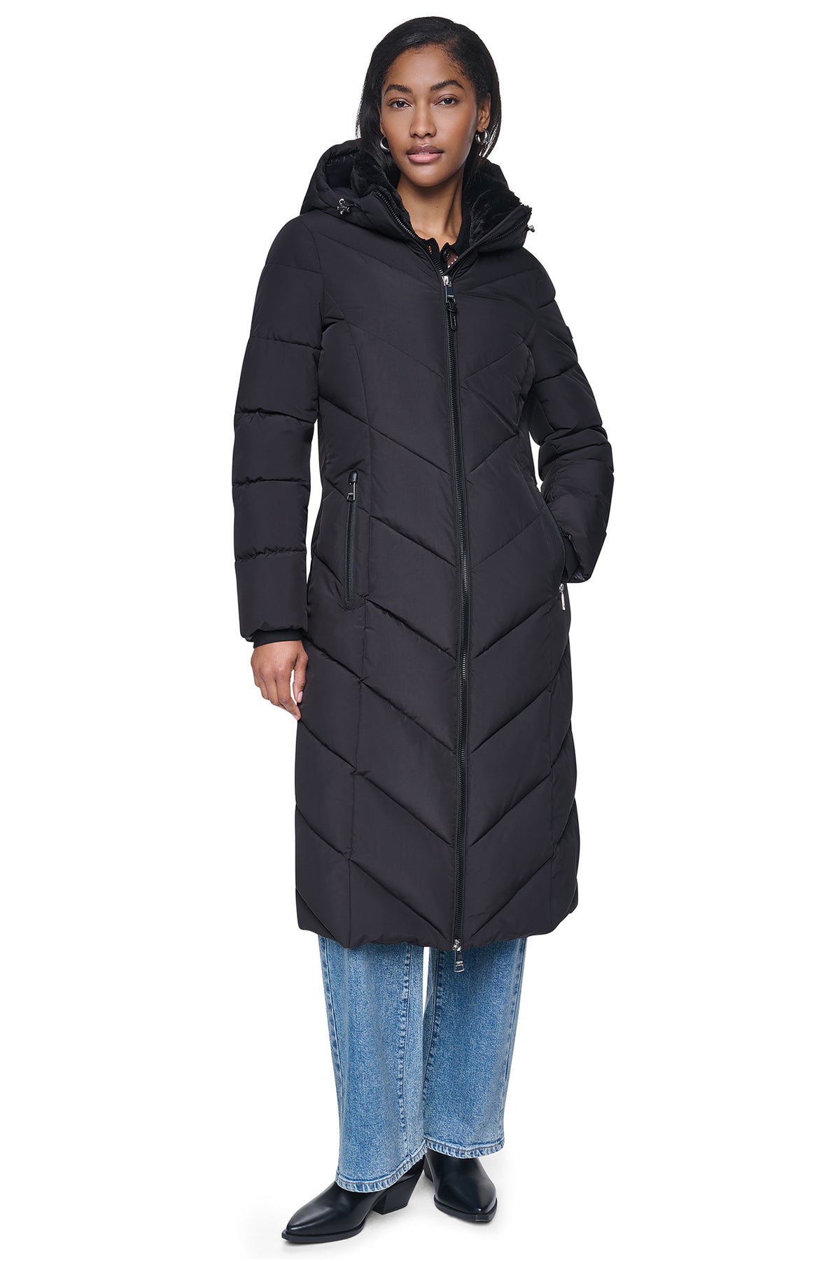 MAXI CHEVRON PUFFER View 1 | Coat's Sale MAXI CHEVRON PUFFER View 1 | Coat's Sale
