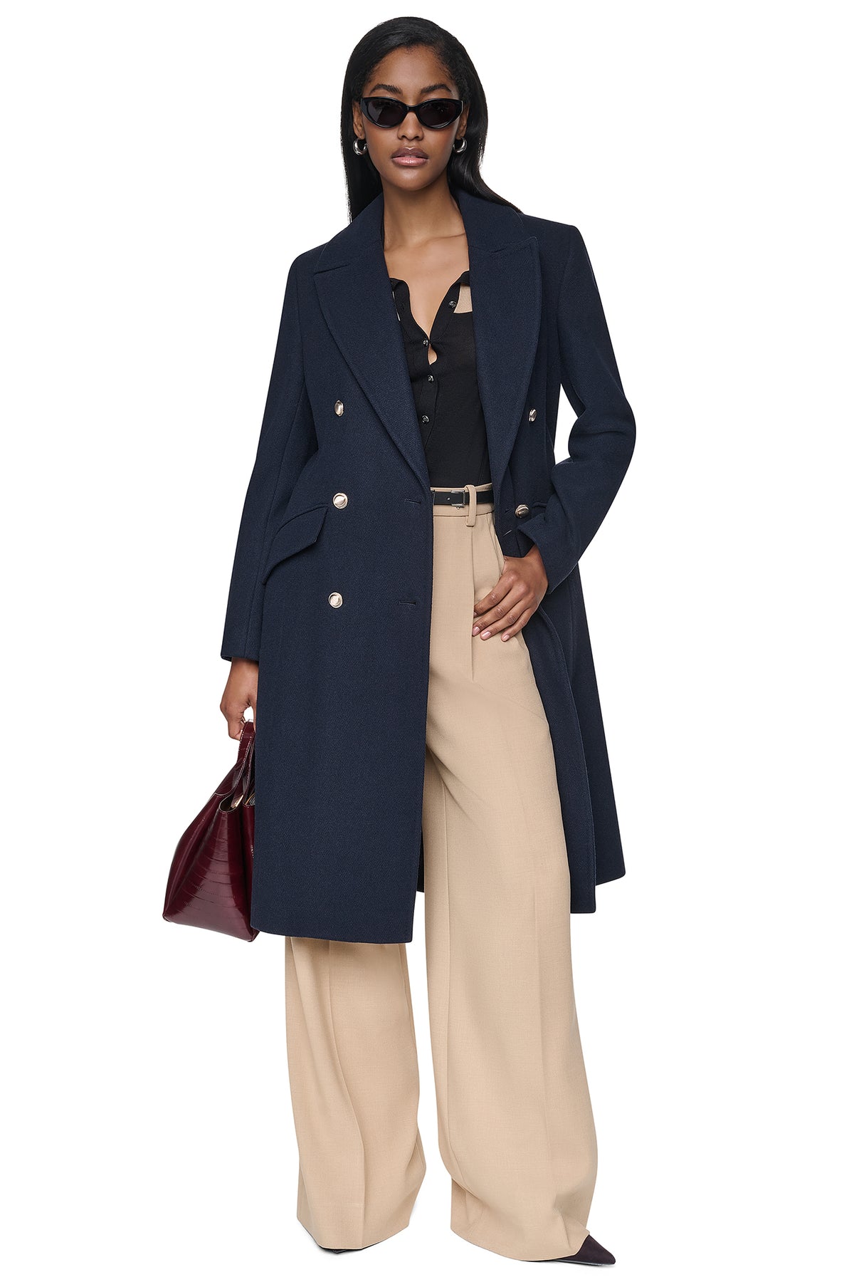 DOUBLE BREASTED COAT View 1 | New Arrivals DOUBLE BREASTED COAT View 1 | New Arrivals