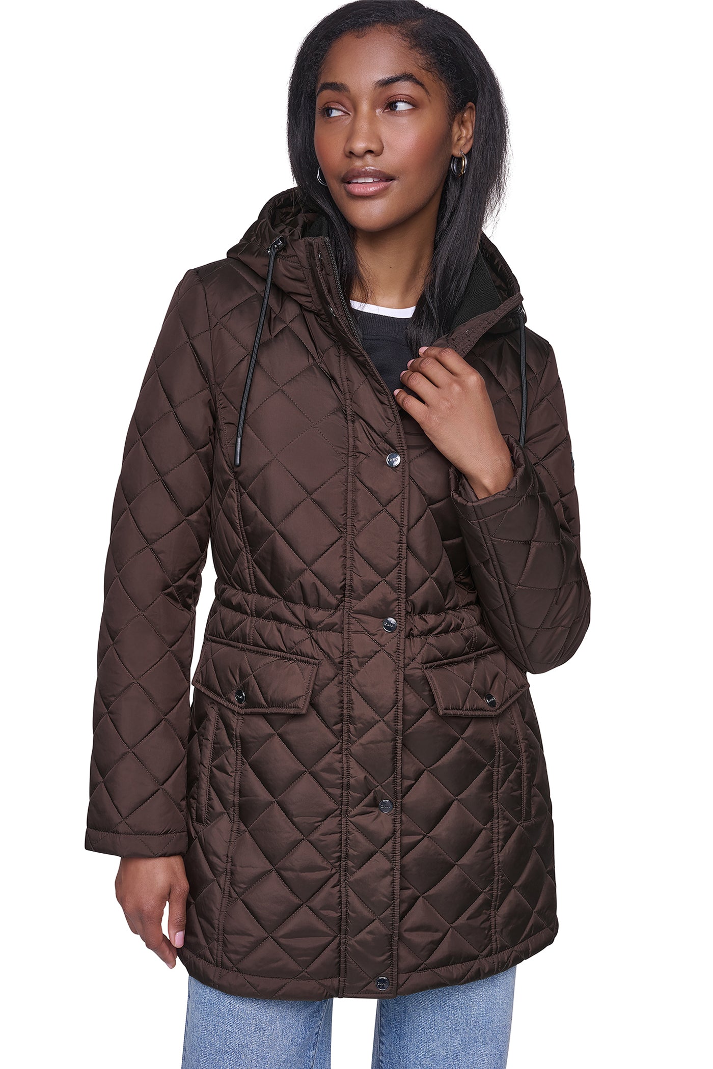 QUILTED ANORAK View 2 | DKNY25 QUILTED ANORAK View 2 | DKNY25