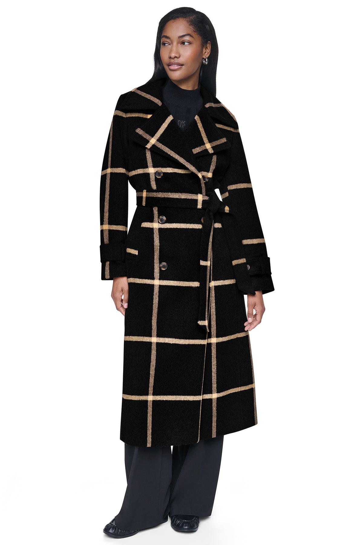 DOUBLE BREASTED WOOL-BLEND COAT View 1 | Weekend Event 40% off Select Styles DOUBLE BREASTED WOOL-BLEND COAT View 1 | Weekend Event 40% off Select Styles