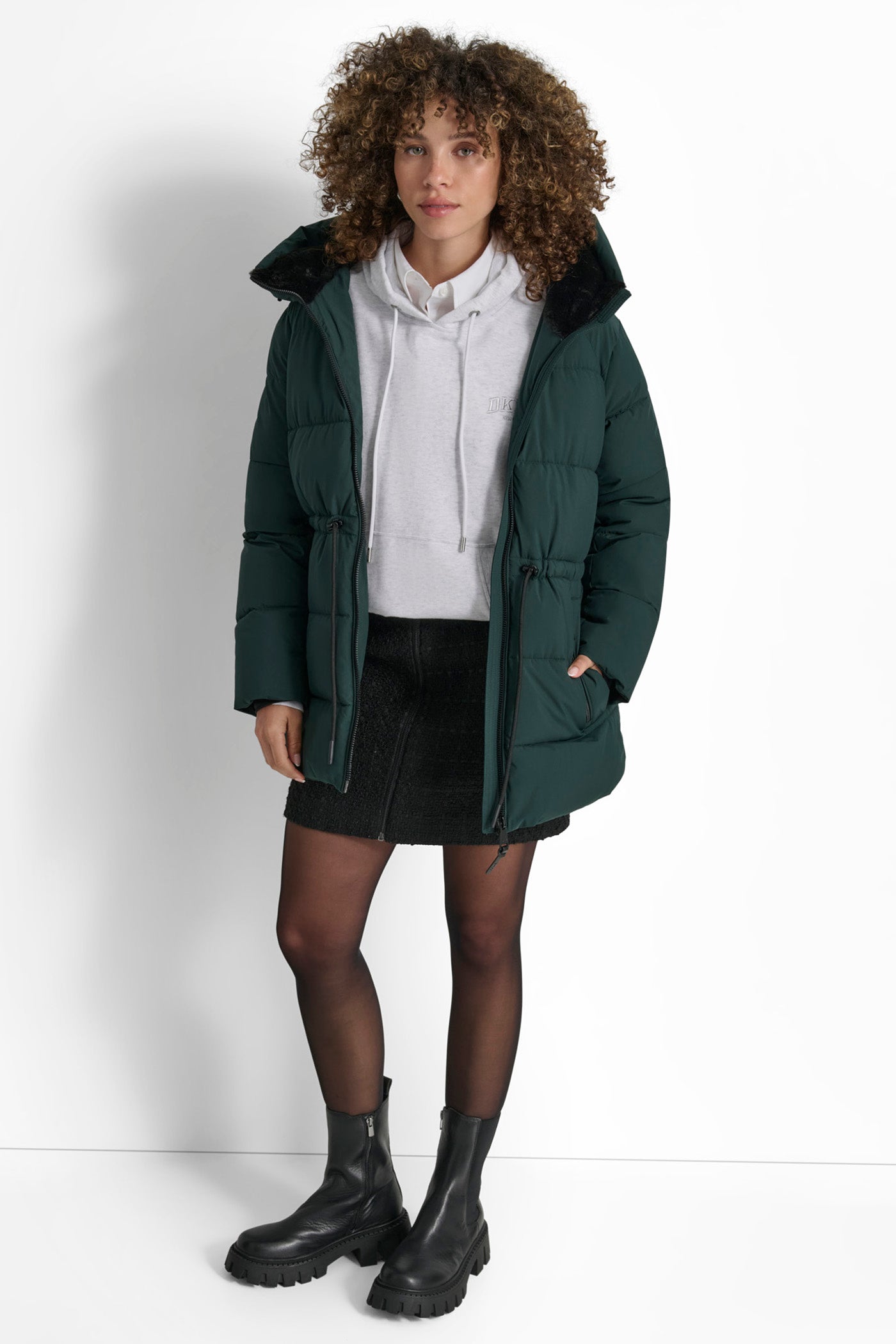 MID LENGTH LUSH PUFFER JACKET VIEW 4 | New Arrivals MID LENGTH LUSH PUFFER JACKET VIEW 4 | New Arrivals