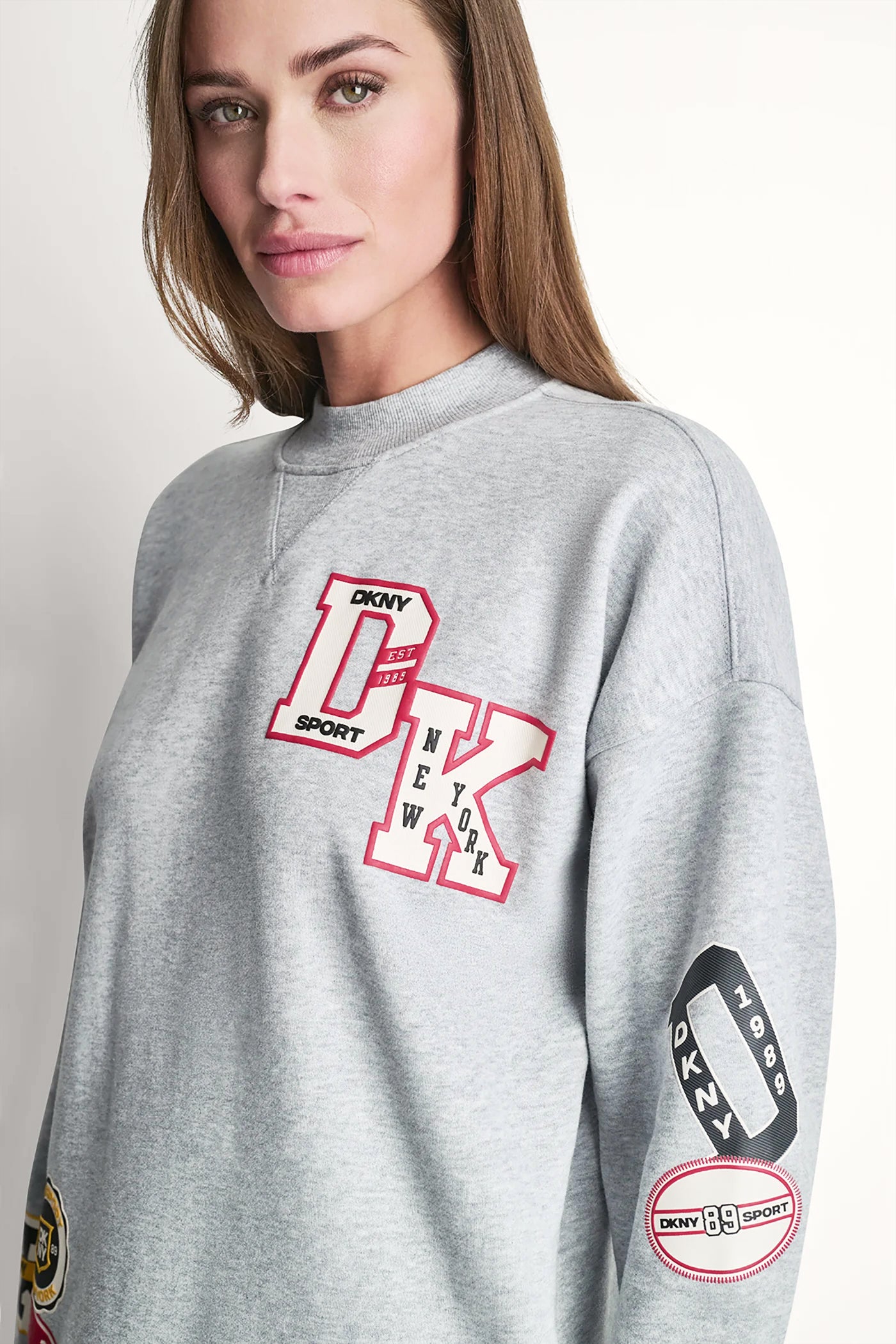 CAMPUS PATCH LONG SLEEVE SNEAKER DRESS View 2 | Gifts Under $100 CAMPUS PATCH LONG SLEEVE SNEAKER DRESS View 2 | Gifts Under $100