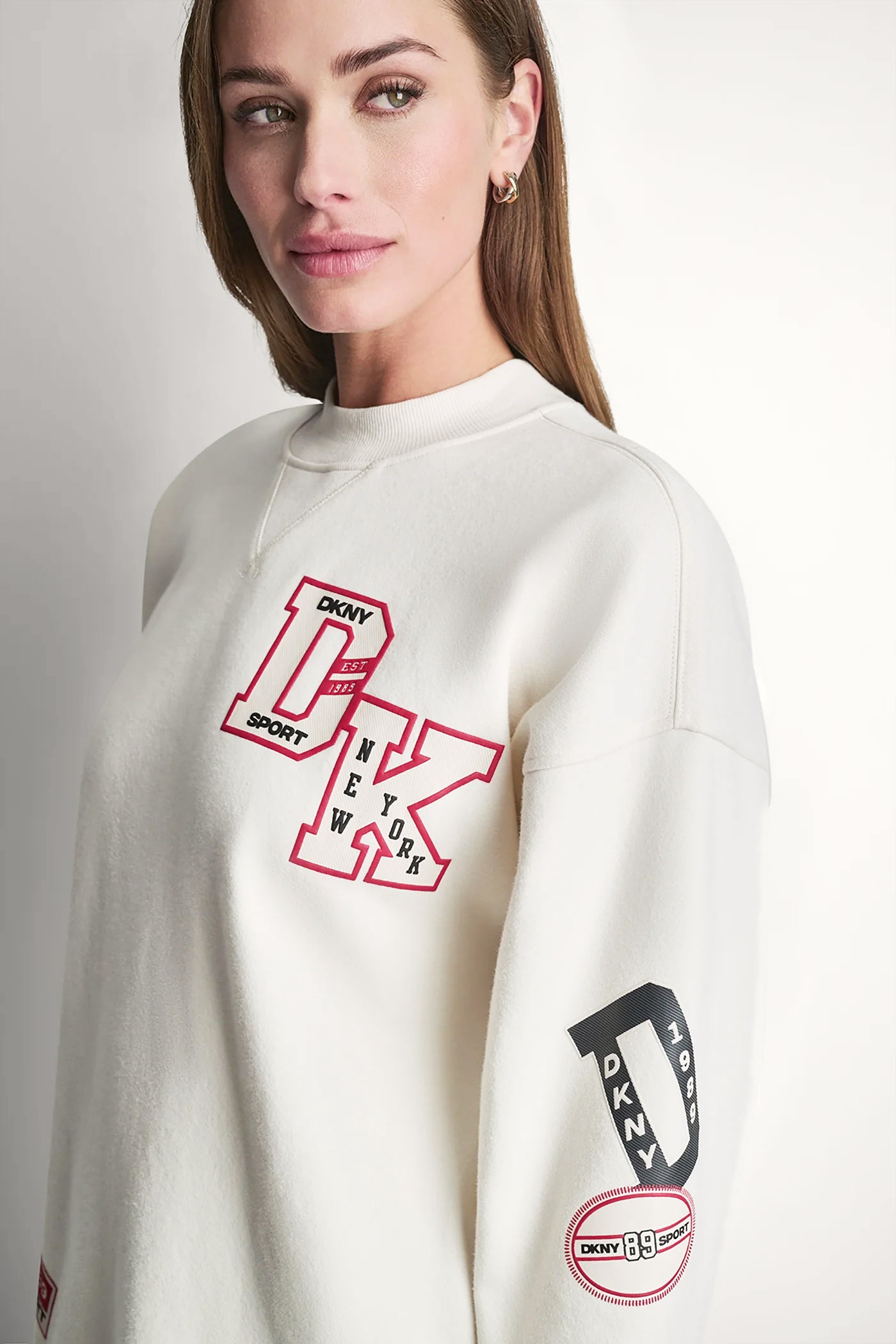 CAMPUS PATCH LONG SLEEVE SNEAKER DRESS View 2 | Gifts Under $100 CAMPUS PATCH LONG SLEEVE SNEAKER DRESS View 2 | Gifts Under $100