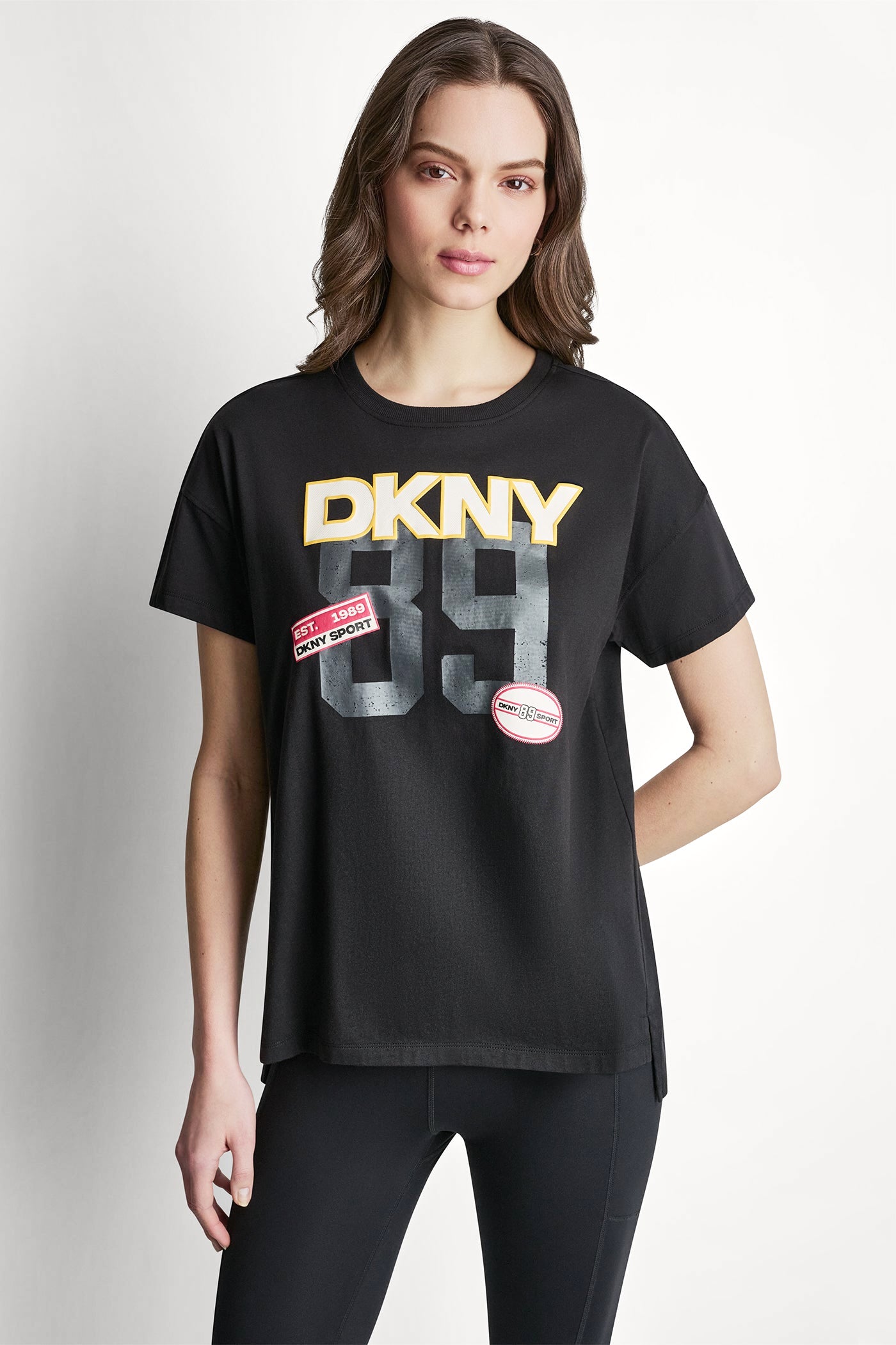 CAMPUS PATCH DROP SHOULDER TEE View 2 | SALE CAMPUS PATCH DROP SHOULDER TEE View 2 | SALE