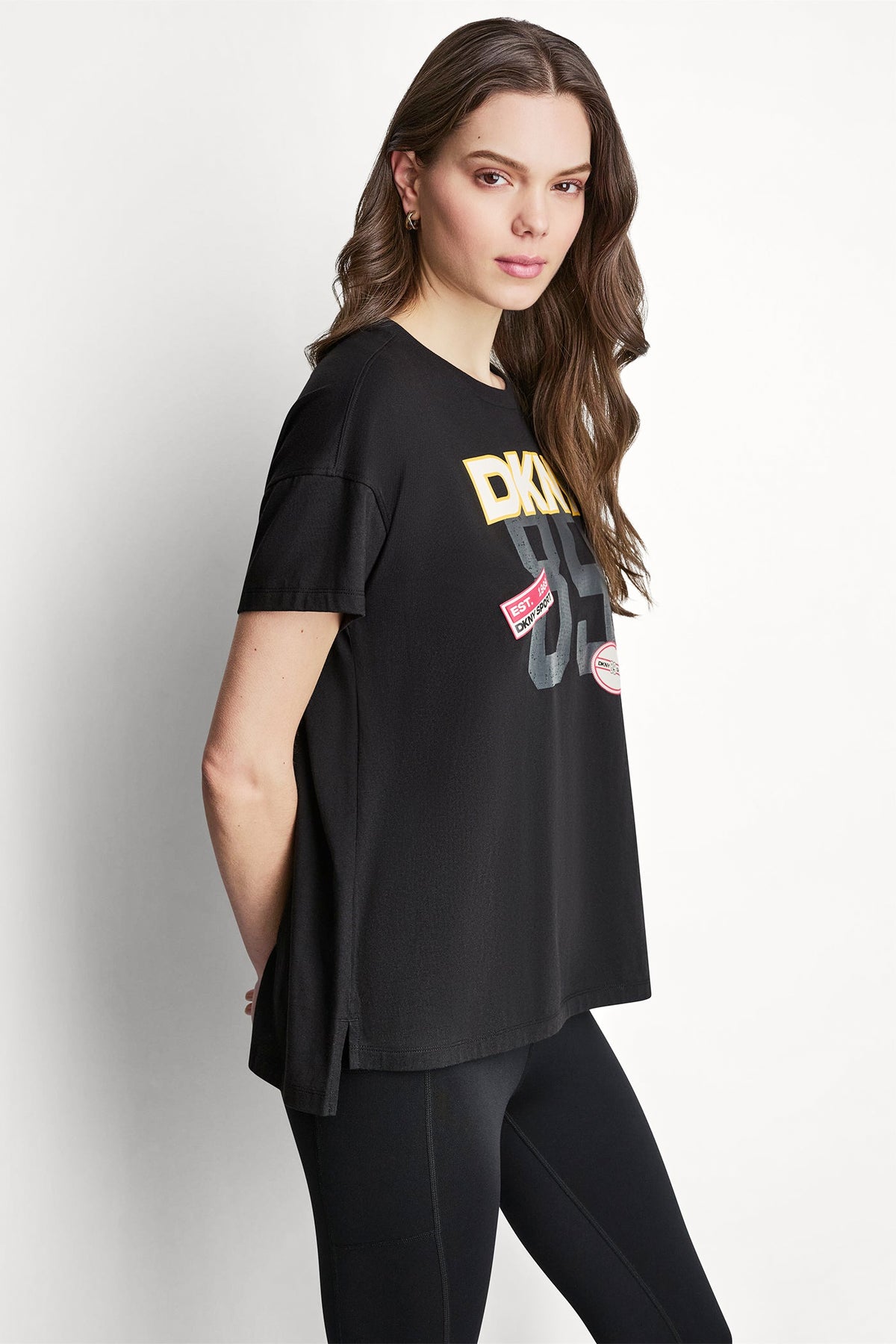 CAMPUS PATCH DROP SHOULDER TEE VIEW 2