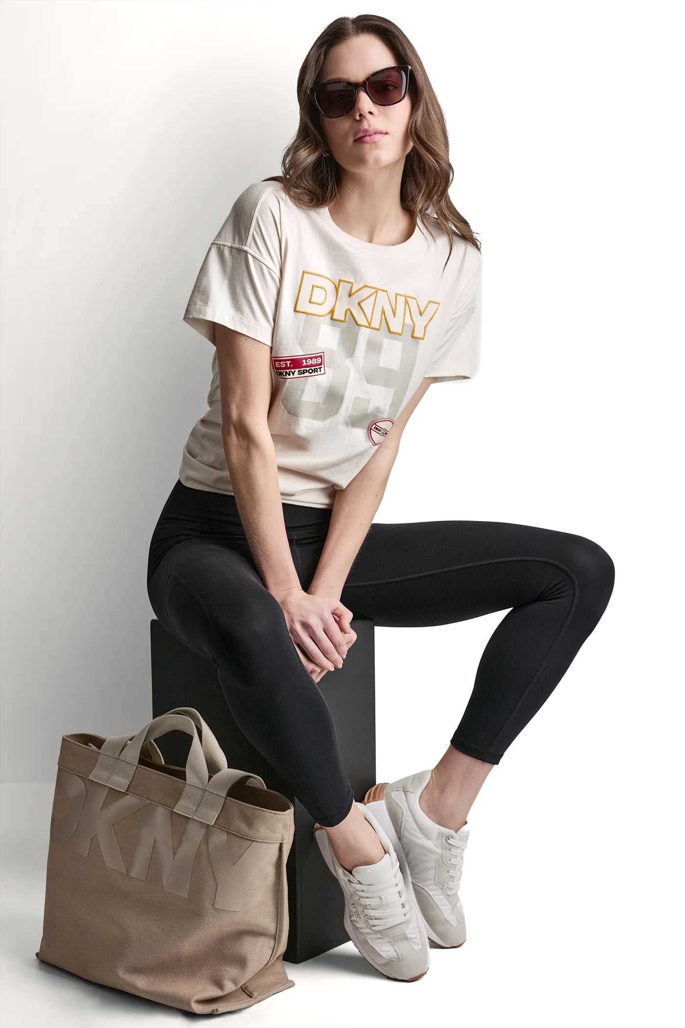 CAMPUS PATCH DROP SHOULDER TEE View 1 | Gifts Under $100 CAMPUS PATCH DROP SHOULDER TEE View 1 | Gifts Under $100