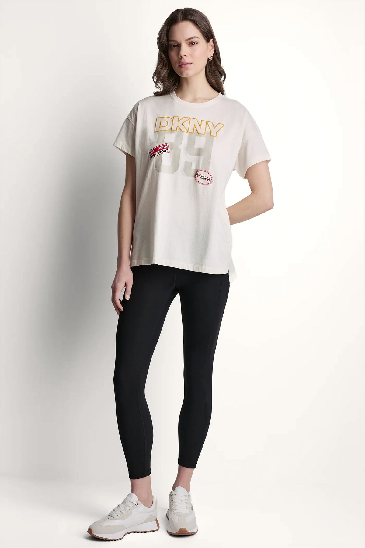 CAMPUS PATCH DROP SHOULDER TEE VIEW 2