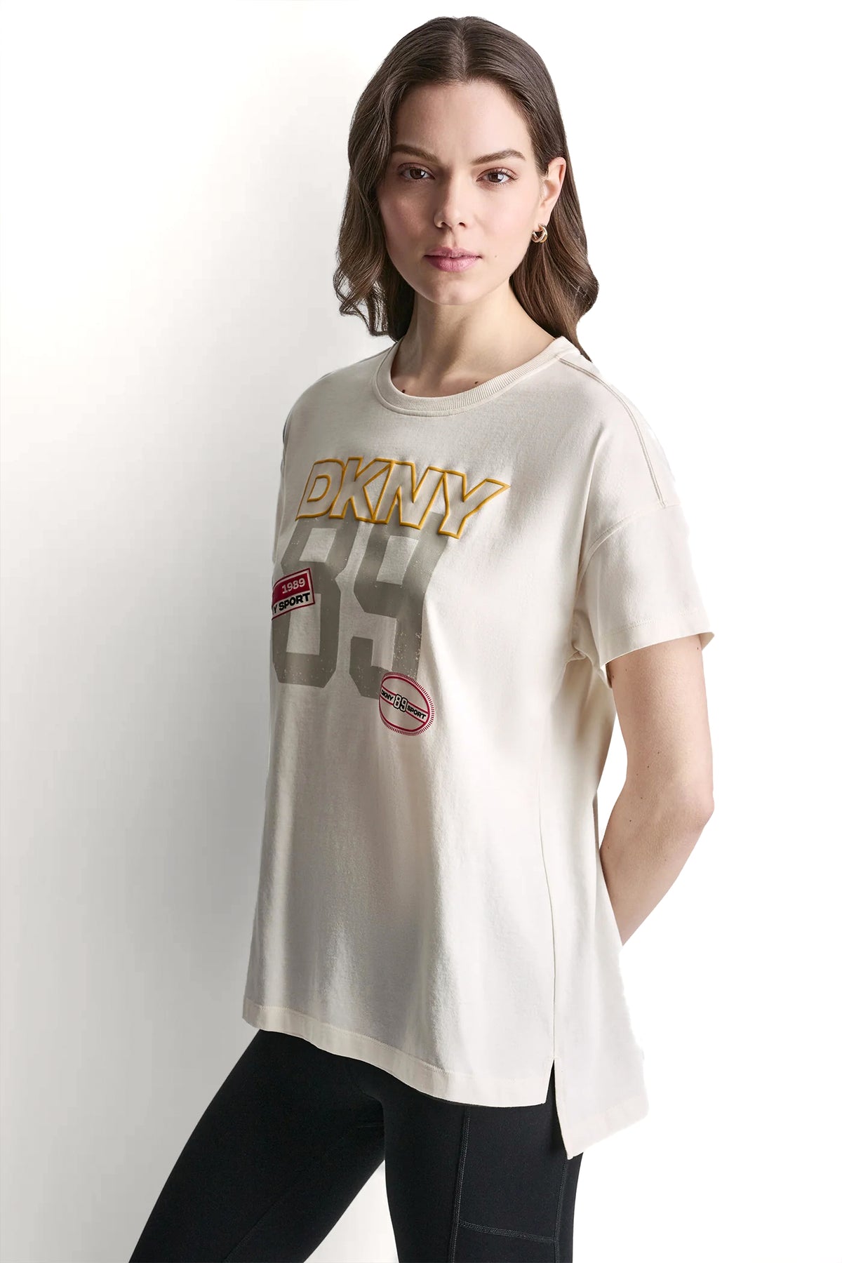 CAMPUS PATCH DROP SHOULDER TEE VIEW 2