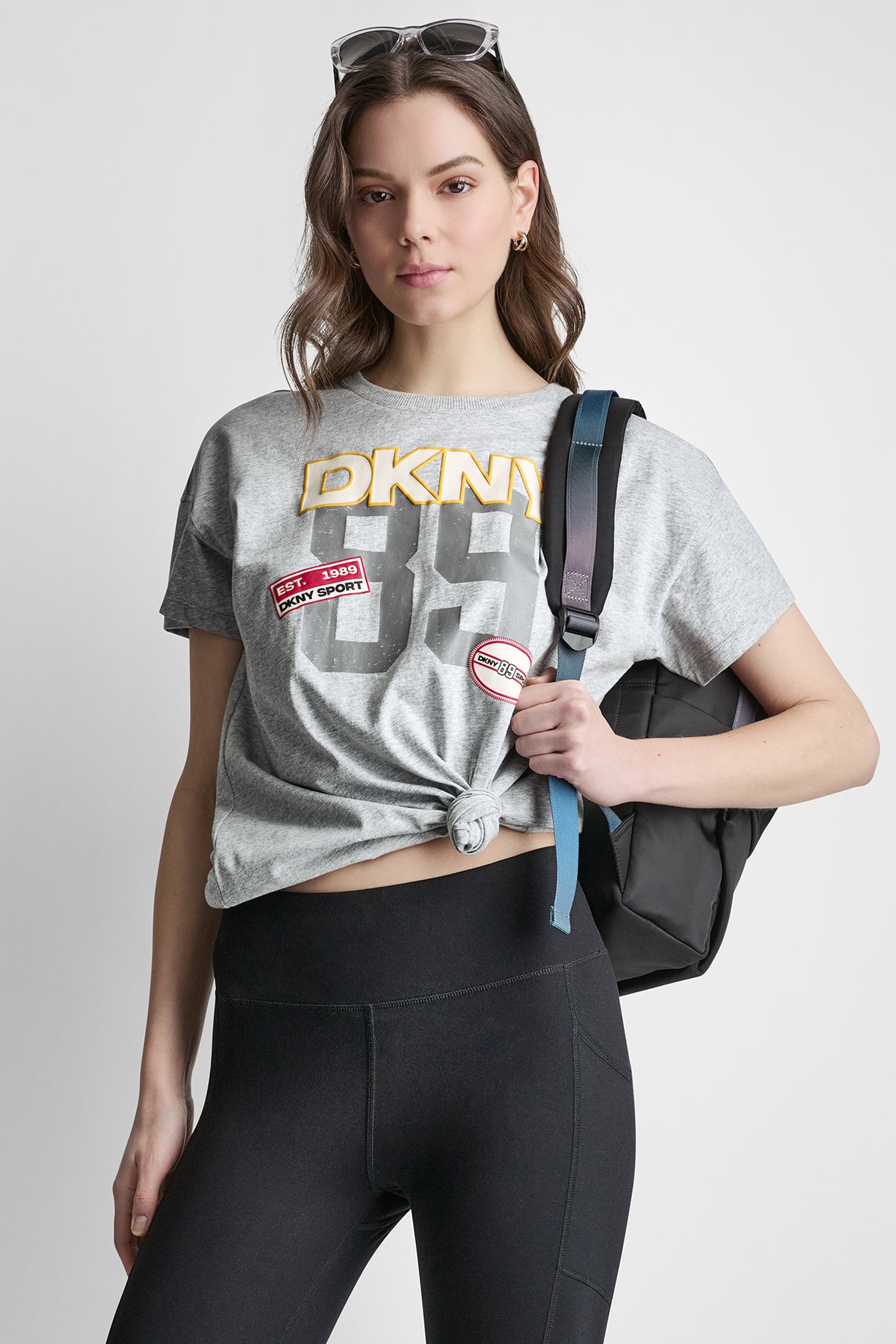 CAMPUS PATCH DROP SHOULDER TEE View 1 | SALE CAMPUS PATCH DROP SHOULDER TEE View 1 | SALE