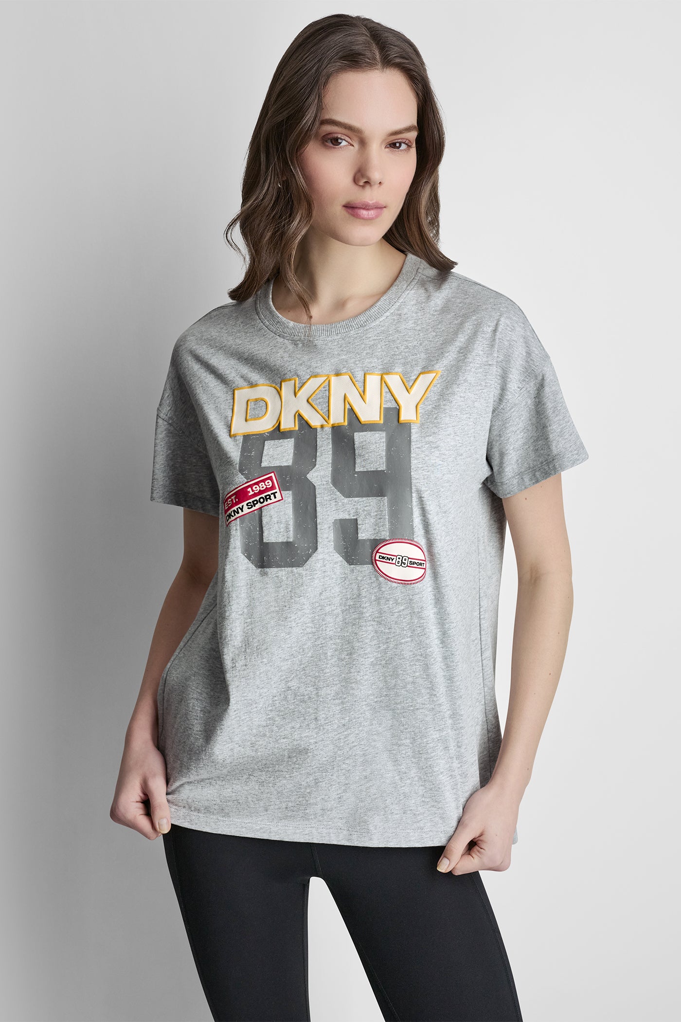 CAMPUS PATCH DROP SHOULDER TEE View 2 | SALE CAMPUS PATCH DROP SHOULDER TEE View 2 | SALE
