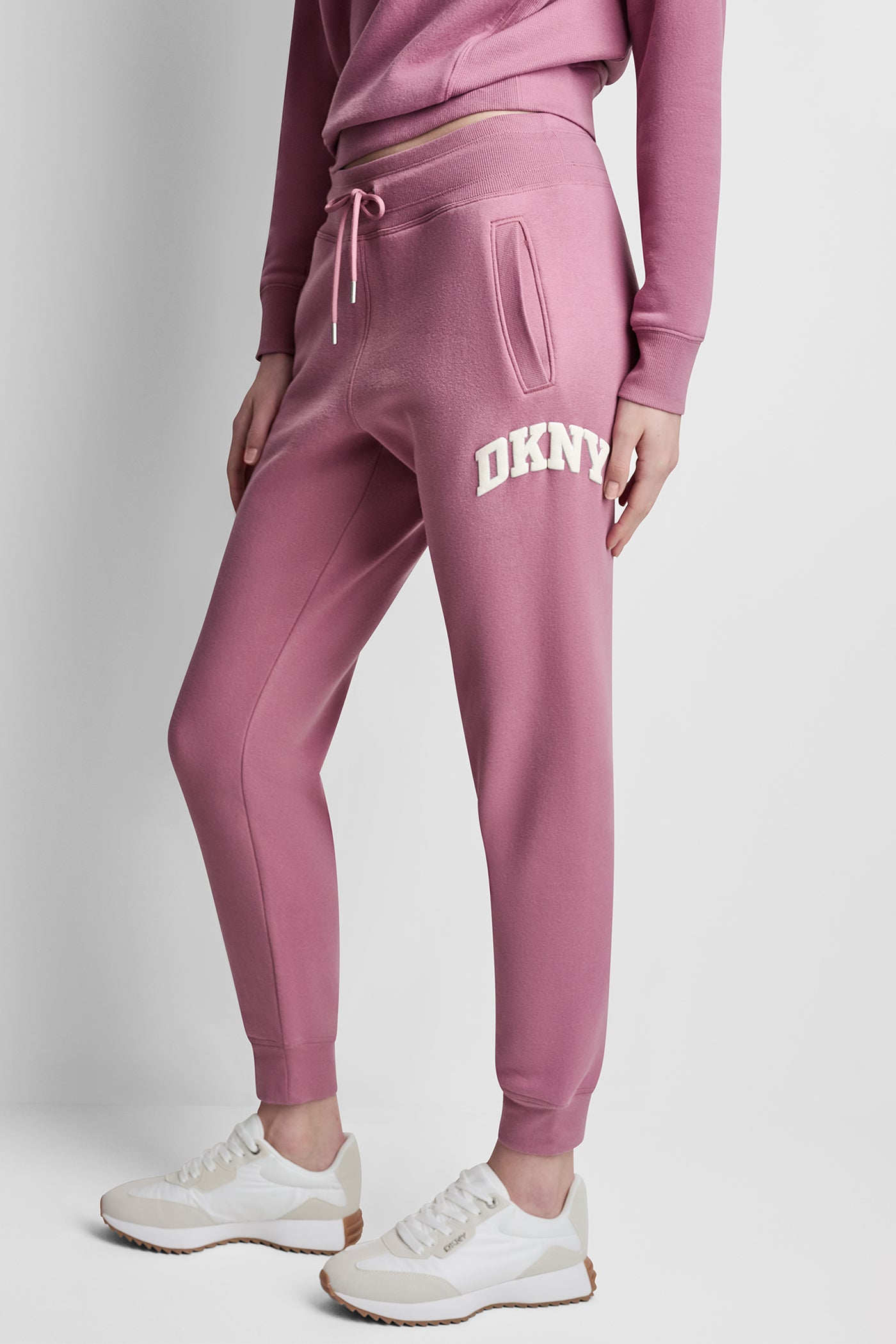 MID-RISE VARSITY LOGO JOGGER VIEW 1 MID-RISE VARSITY LOGO JOGGER VIEW 1