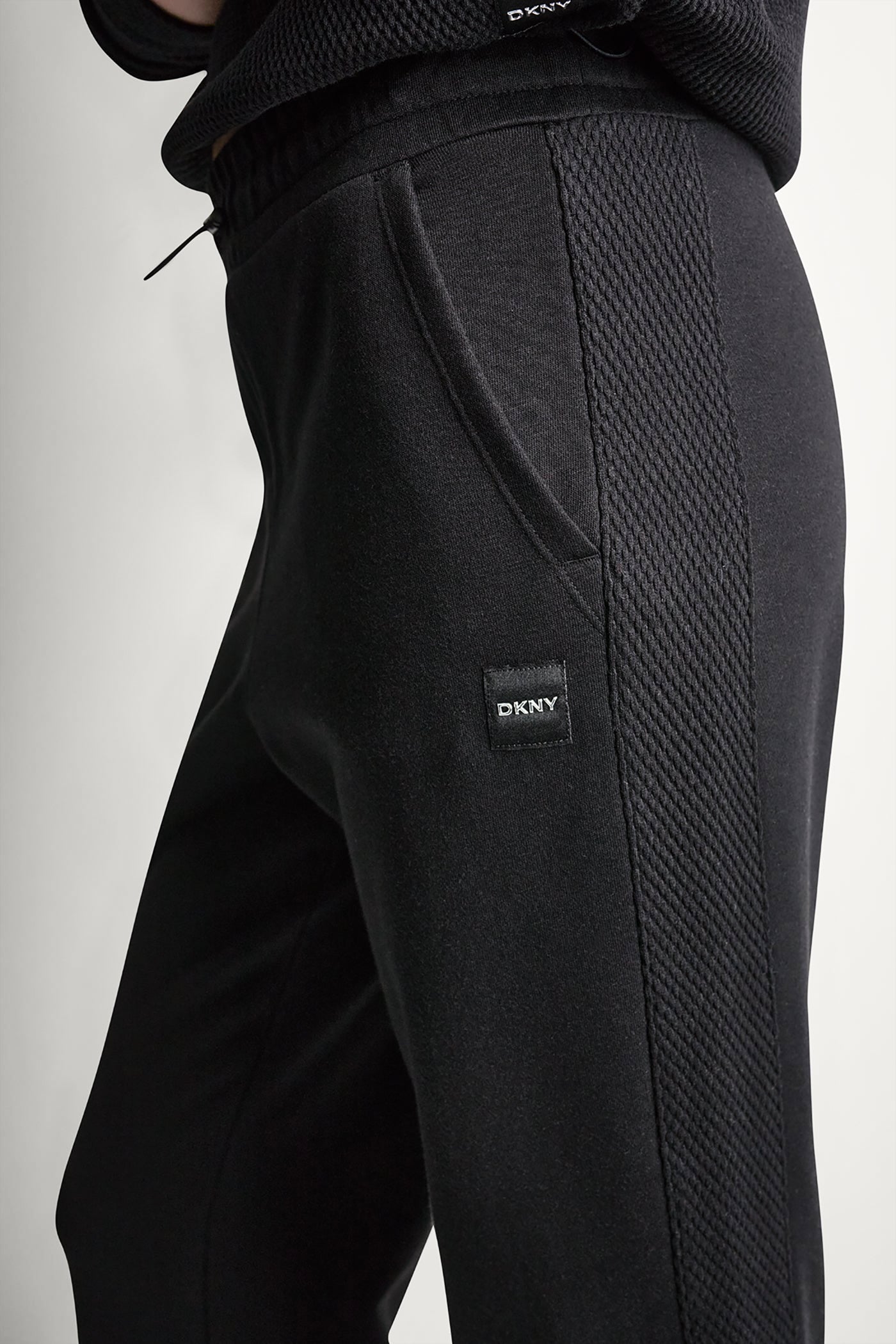 JACQUARD MIX HIGH-RISE ANKLE PANT VIEW 2