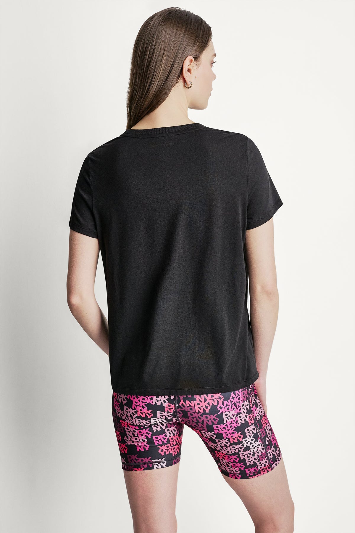 Dkny Camo Mixed Media Logo Tee | Tee | DKNY