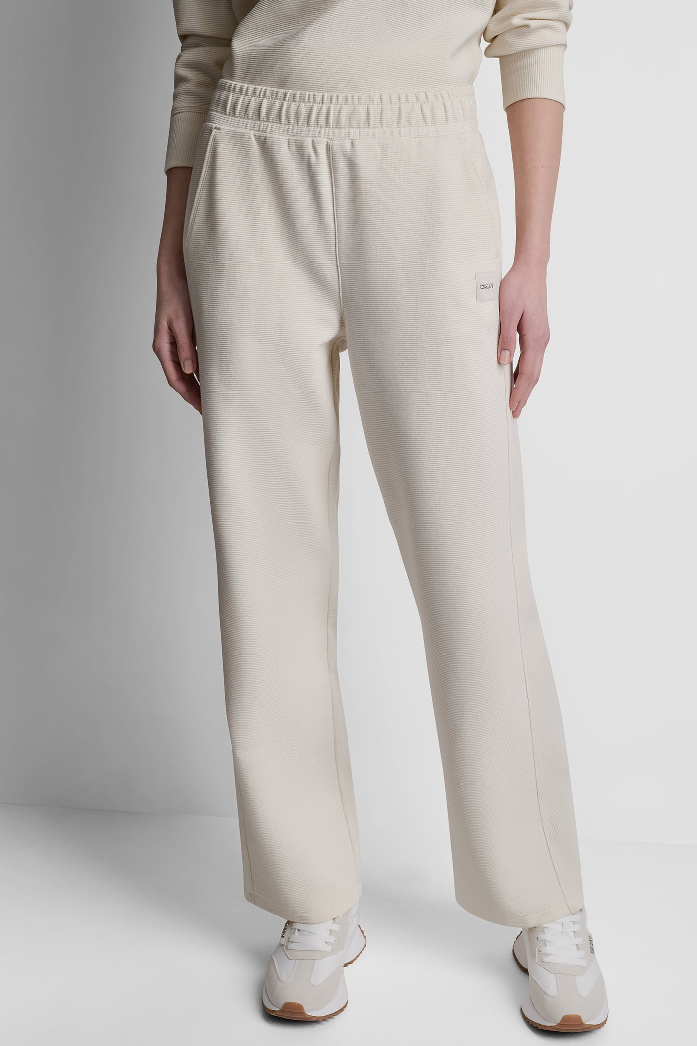 HIGH-RISE RIB TRACK PANTS View 1 | Sweatshirts & Joggers HIGH-RISE RIB TRACK PANTS View 1 | Sweatshirts & Joggers