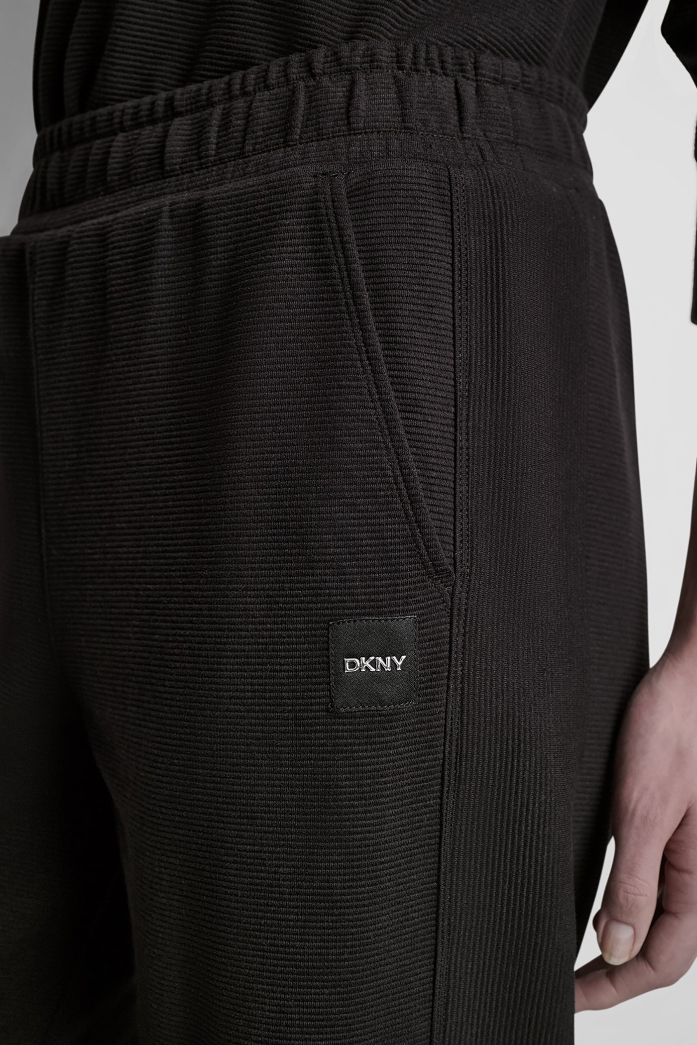 HIGH-RISE RIB TRACK PANTS VIEW 6 HIGH-RISE RIB TRACK PANTS VIEW 6