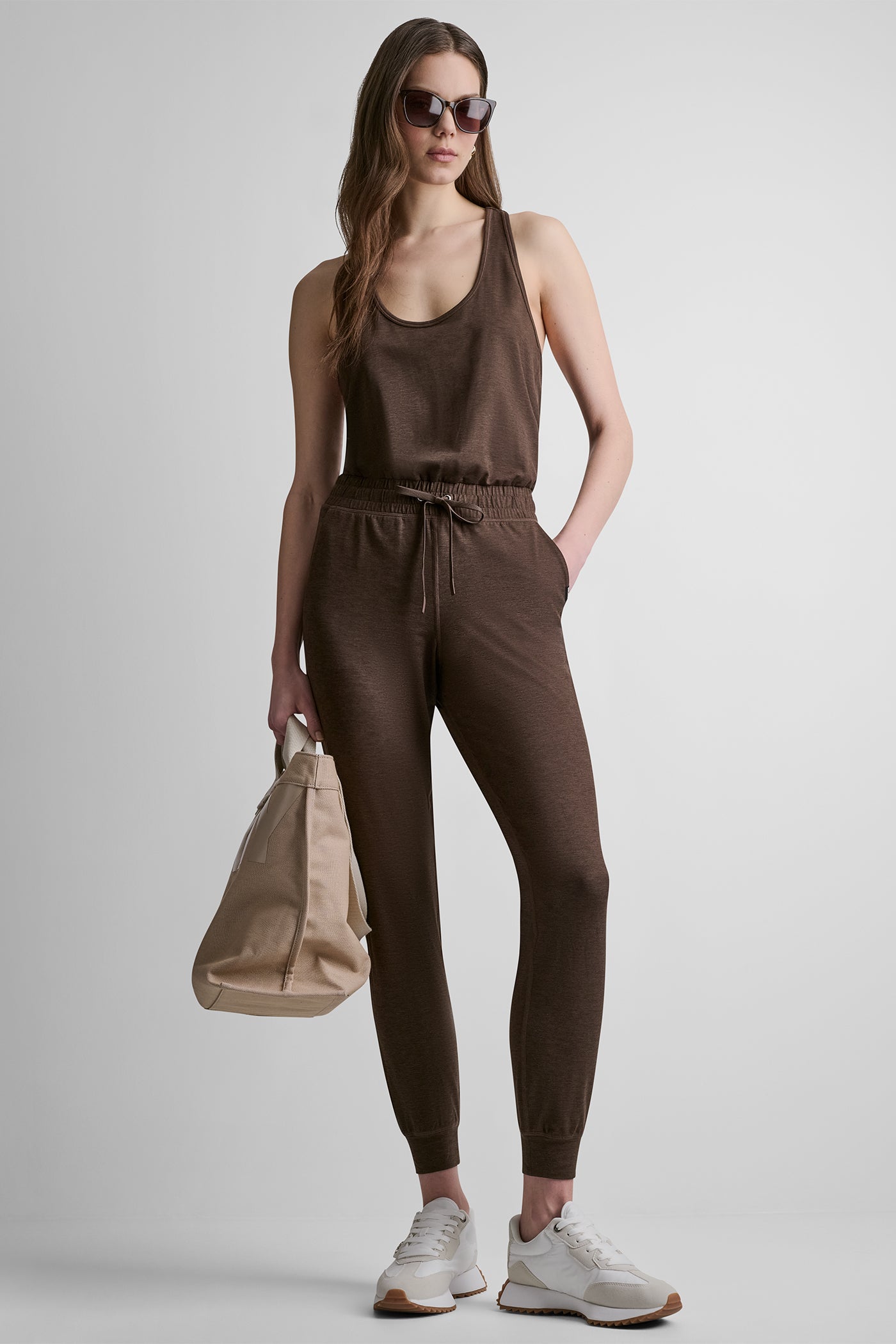 SPACEDYE RACERBACK TANK JUMPSUIT View 1 | Gifts Under $100 SPACEDYE RACERBACK TANK JUMPSUIT View 1 | Gifts Under $100