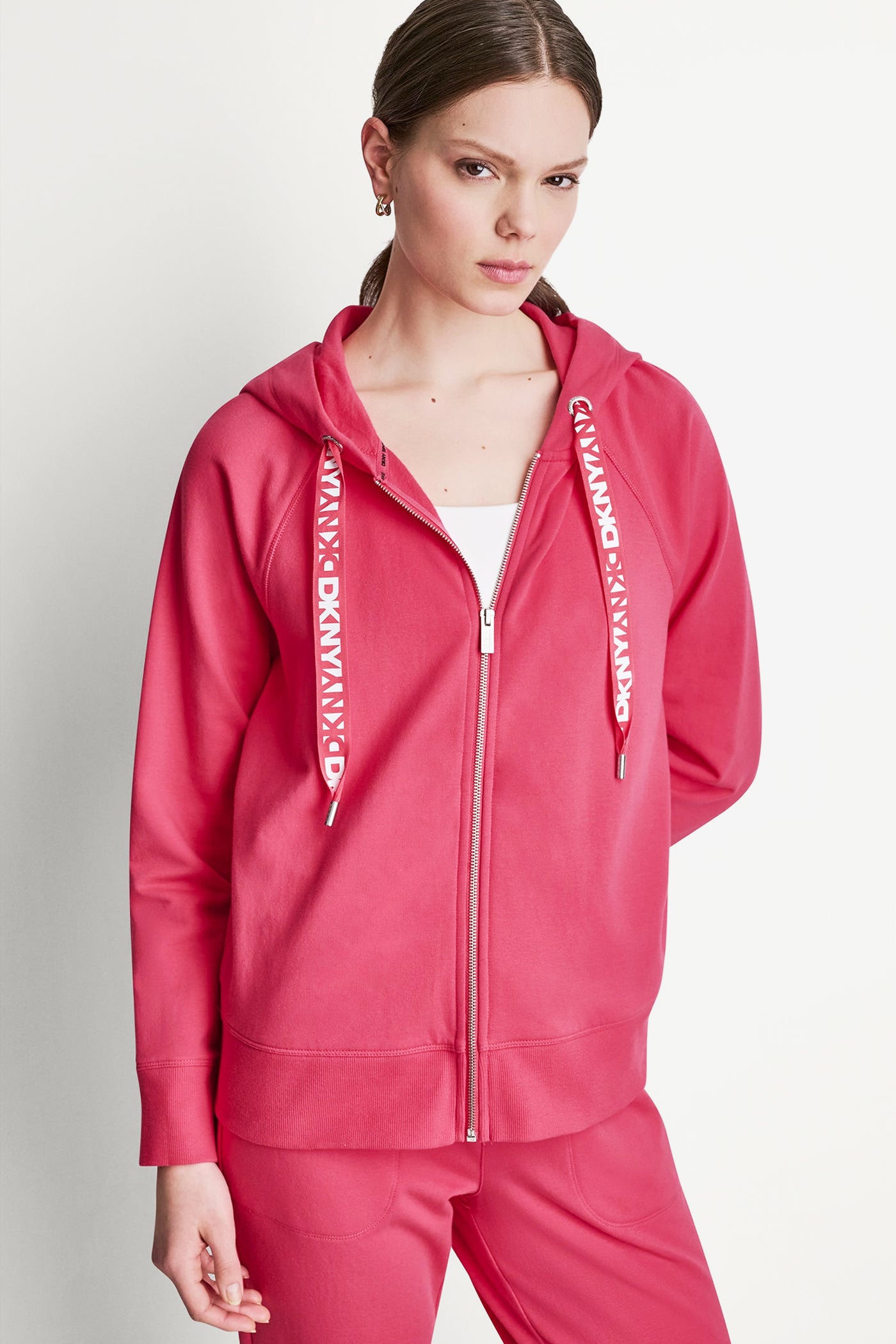 TWO-TONE LOGO DRAWSTRING HOODIE View 1 | Sweatshirts & Joggers TWO-TONE LOGO DRAWSTRING HOODIE View 1 | Sweatshirts & Joggers
