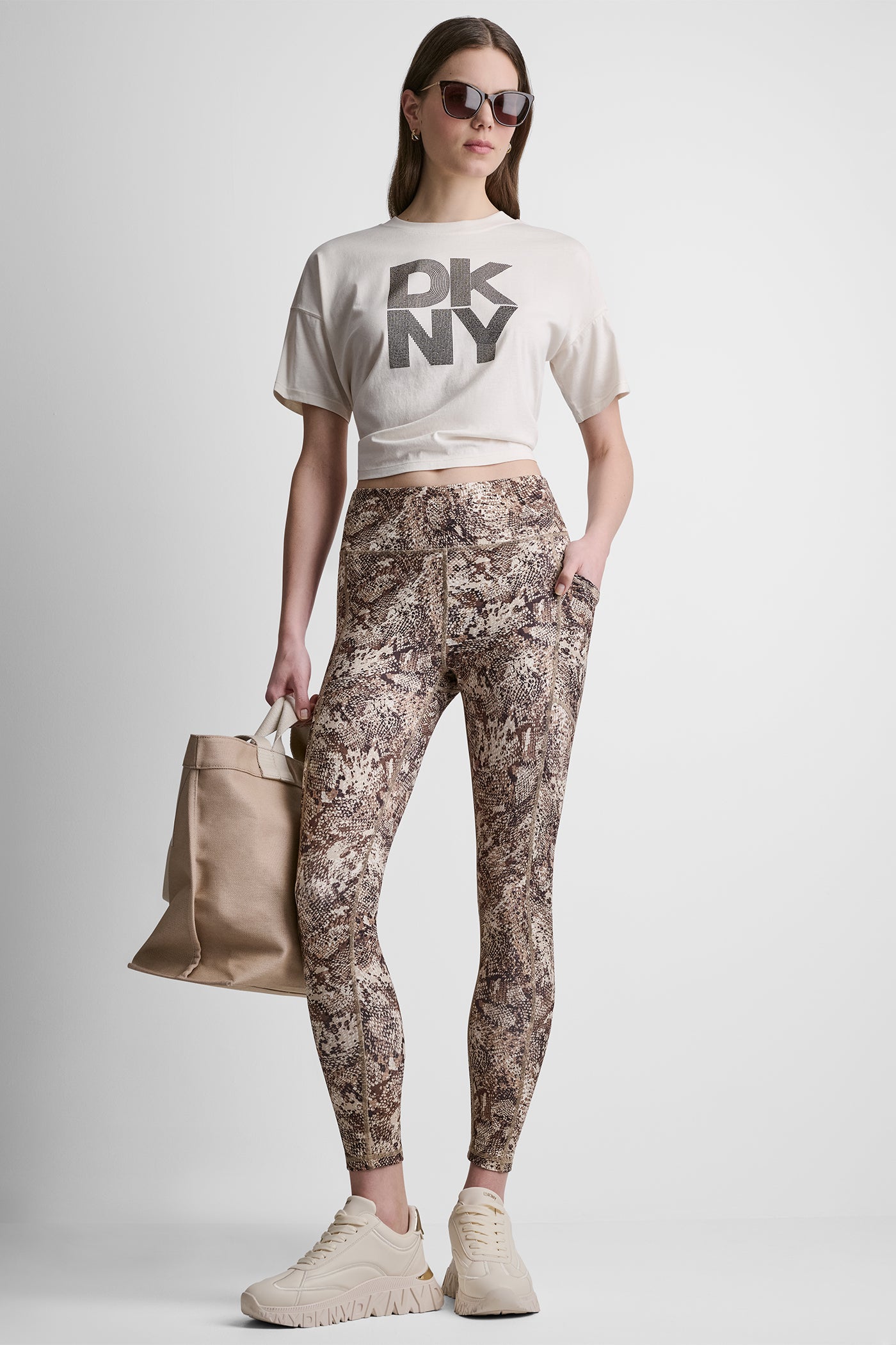 HIGH-RISE 7/8 PRINTED LEGGING View 1 | SALE HIGH-RISE 7/8 PRINTED LEGGING View 1 | SALE