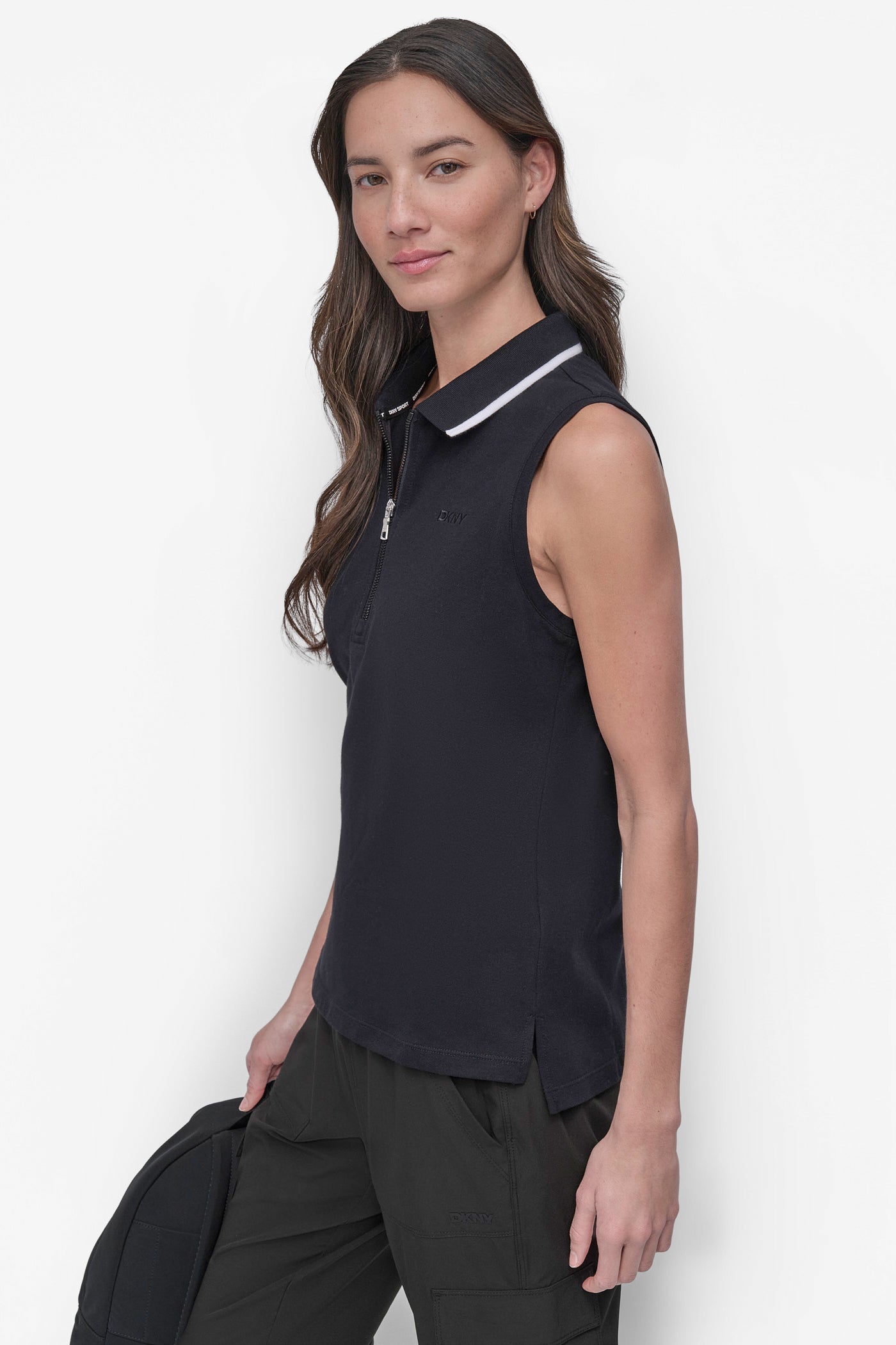 LOGO-EMBROIDERED PERFORMANCE POLO TANK VIEW 3 | SALE CLOTHING LOGO-EMBROIDERED PERFORMANCE POLO TANK VIEW 3 | SALE CLOTHING