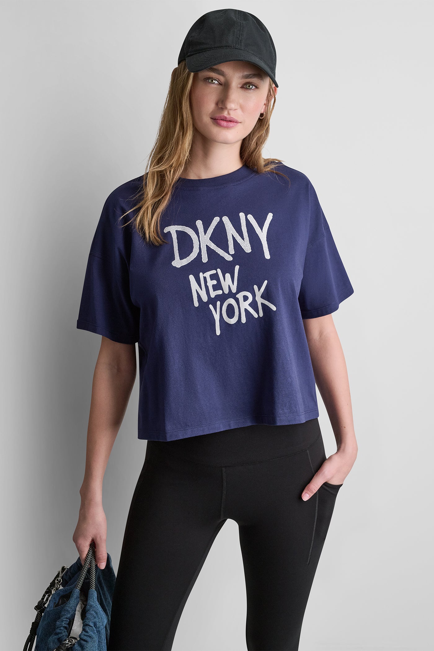 RHINESTONE GRAFFITI LOGO TEE View 1 | SALE RHINESTONE GRAFFITI LOGO TEE View 1 | SALE