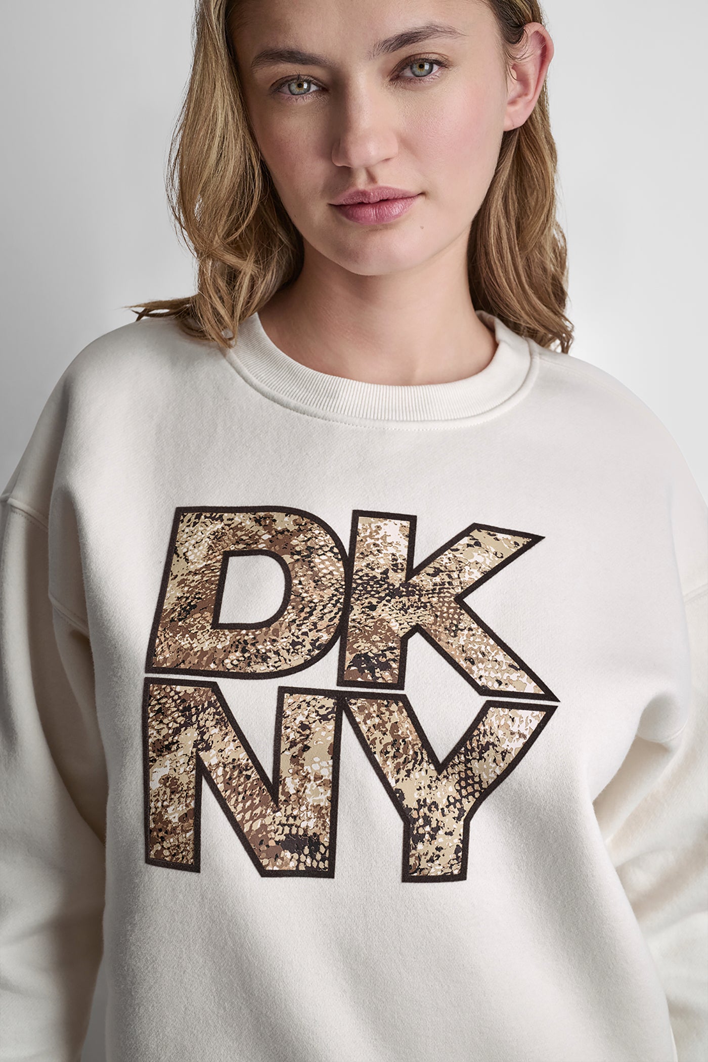 SNAKE PRINT LOGO SWEATSHIRT VIEW 2