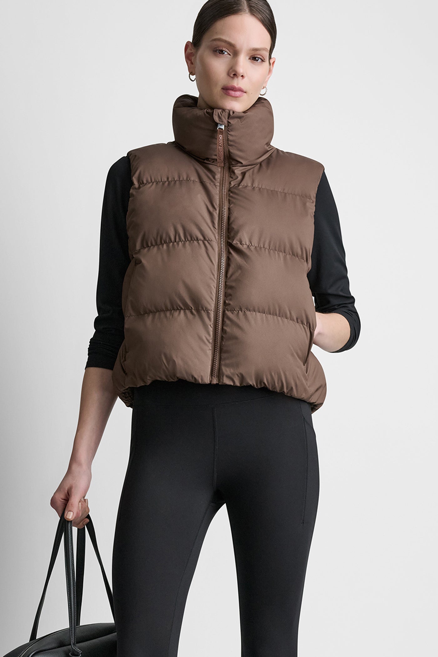 MOCK NECK PUFFER VEST View 1 | SALE MOCK NECK PUFFER VEST View 1 | SALE