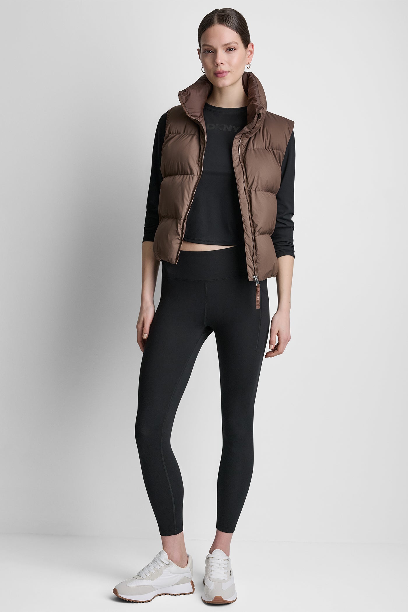 MOCK NECK PUFFER VEST View 2 | SALE MOCK NECK PUFFER VEST View 2 | SALE