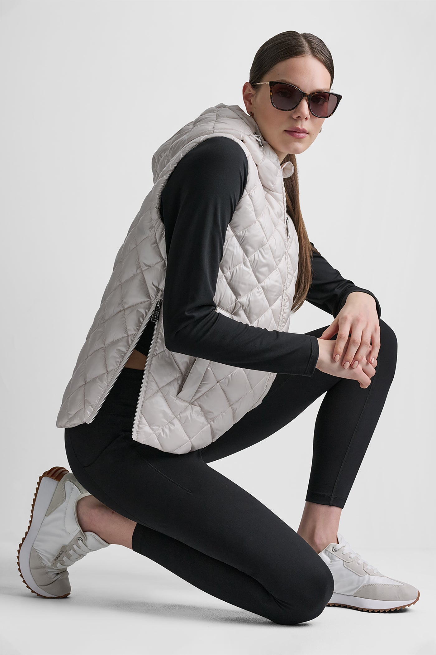 HOODED DIAMOND QUILTED VEST VIEW 10 | Gifts Under $100 HOODED DIAMOND QUILTED VEST VIEW 10 | Gifts Under $100