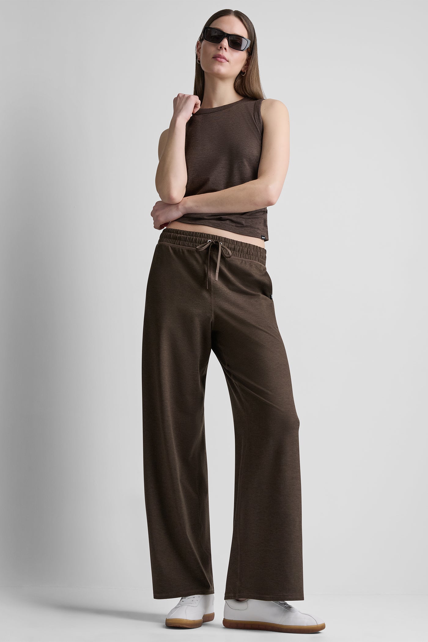MID-RISE SPACEDYE WIDE-LEG PANT View 1 | SALE MID-RISE SPACEDYE WIDE-LEG PANT View 1 | SALE