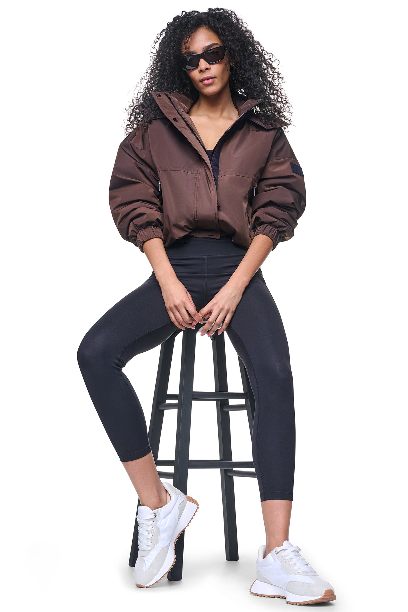 OVERSIZED LOGO HOODED JACKET View 1 | Jackets & Blazers OVERSIZED LOGO HOODED JACKET View 1 | Jackets & Blazers