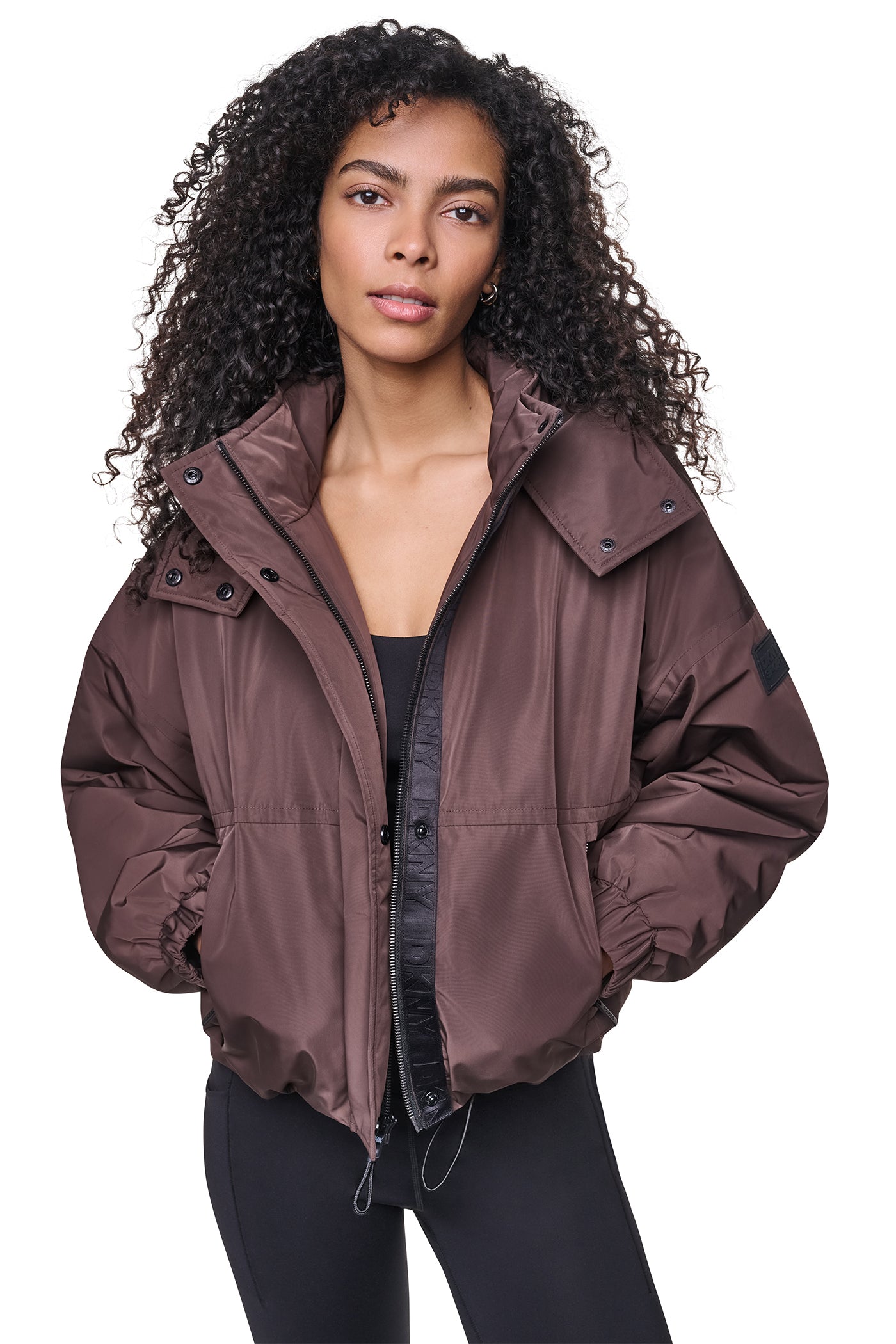 OVERSIZED LOGO HOODED JACKET View 2 | Jackets & Blazers OVERSIZED LOGO HOODED JACKET View 2 | Jackets & Blazers