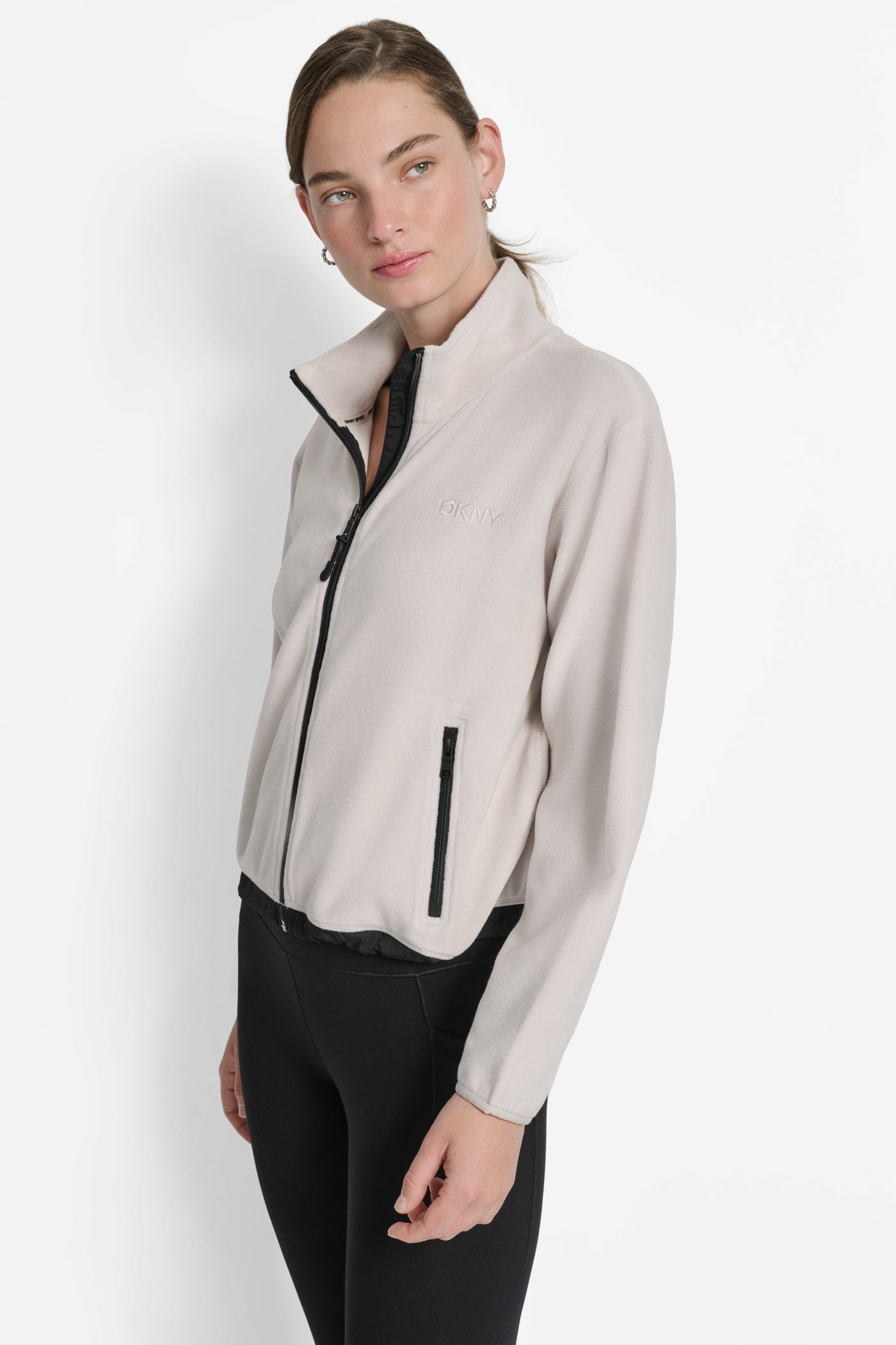 LOGO EMBROIDERED FLEECE JACKET VIEW 6 | SALE CLOTHING LOGO EMBROIDERED FLEECE JACKET VIEW 6 | SALE CLOTHING